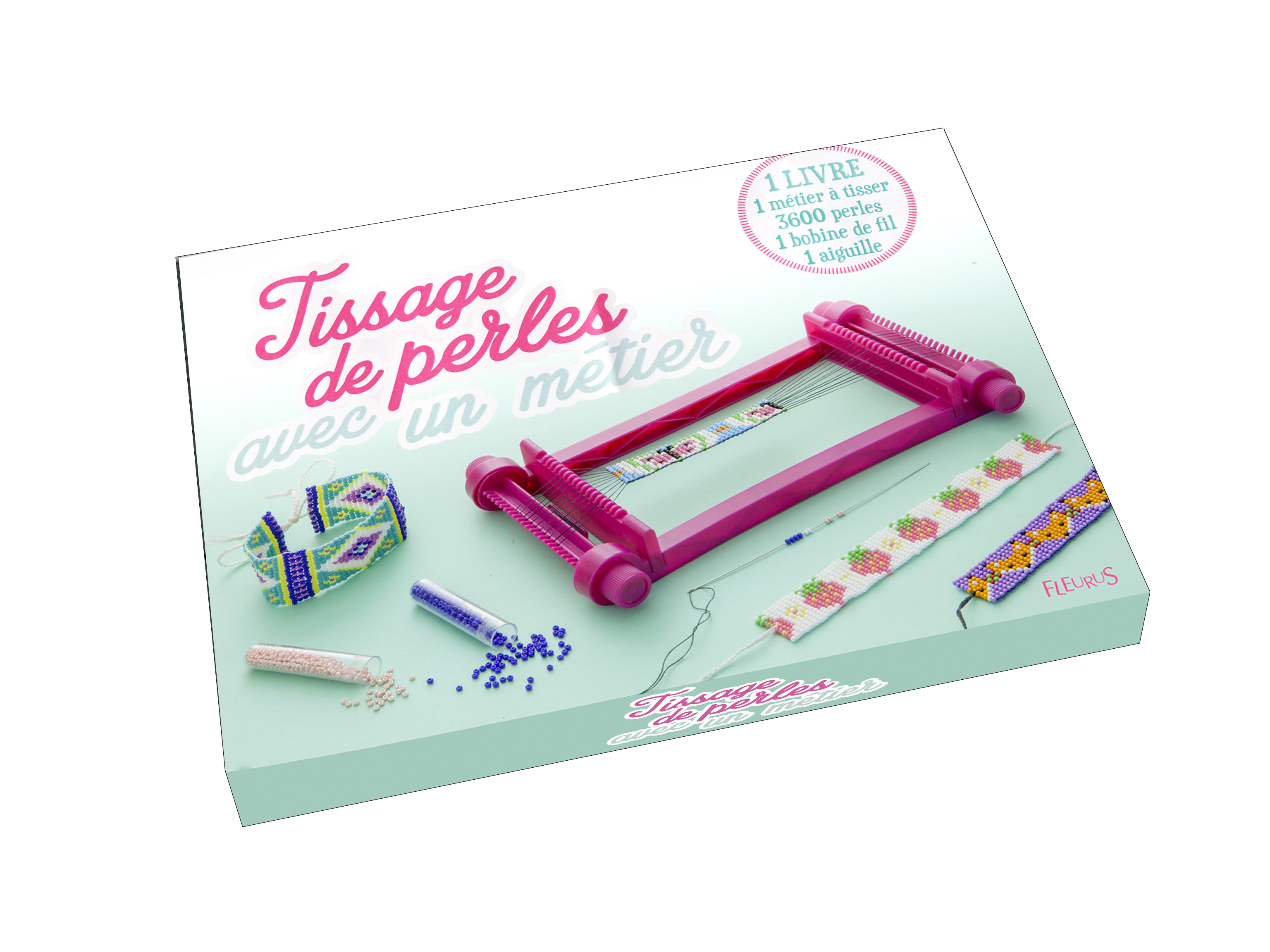 Tissage de perles avec un métier