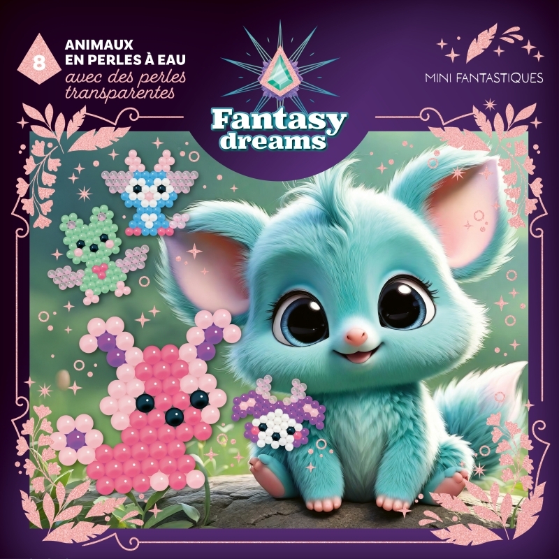 Animaux en perles à eau - Mini fantastiques