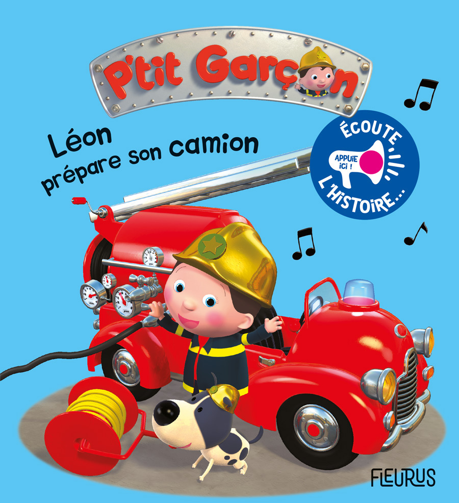 Léon prépare son camion
