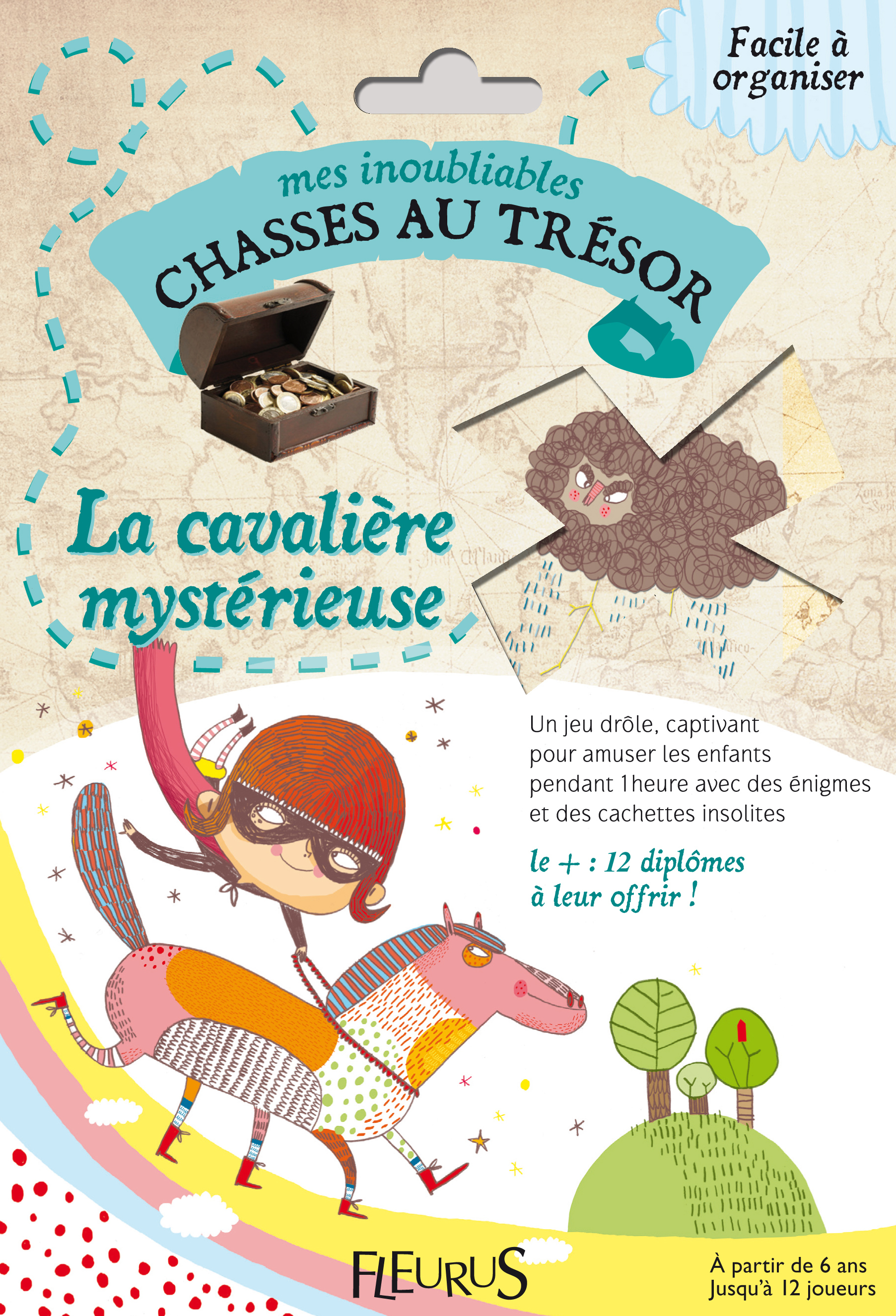 CHASSES AU TRESOR LA CAVALIERE MYSTERIEUSE 6-7 ANS