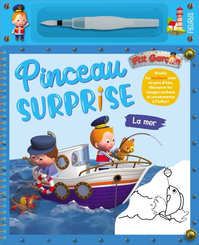 La mer Pinceau surprise P'tit garçon
