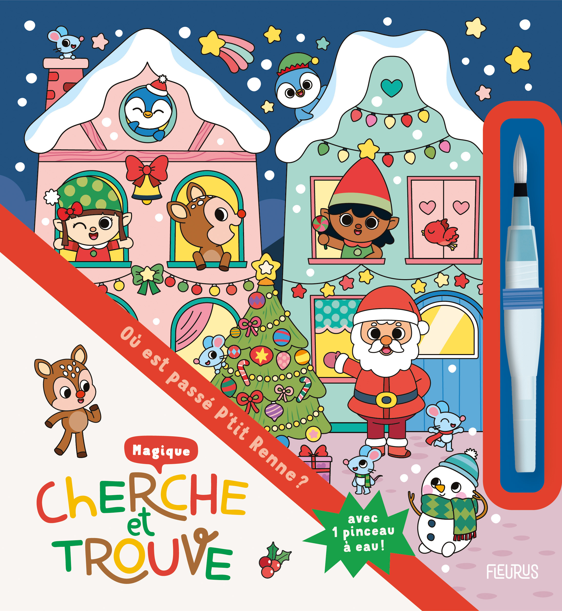 Cherche et trouve magique - Où est passé p'tit Renne ?