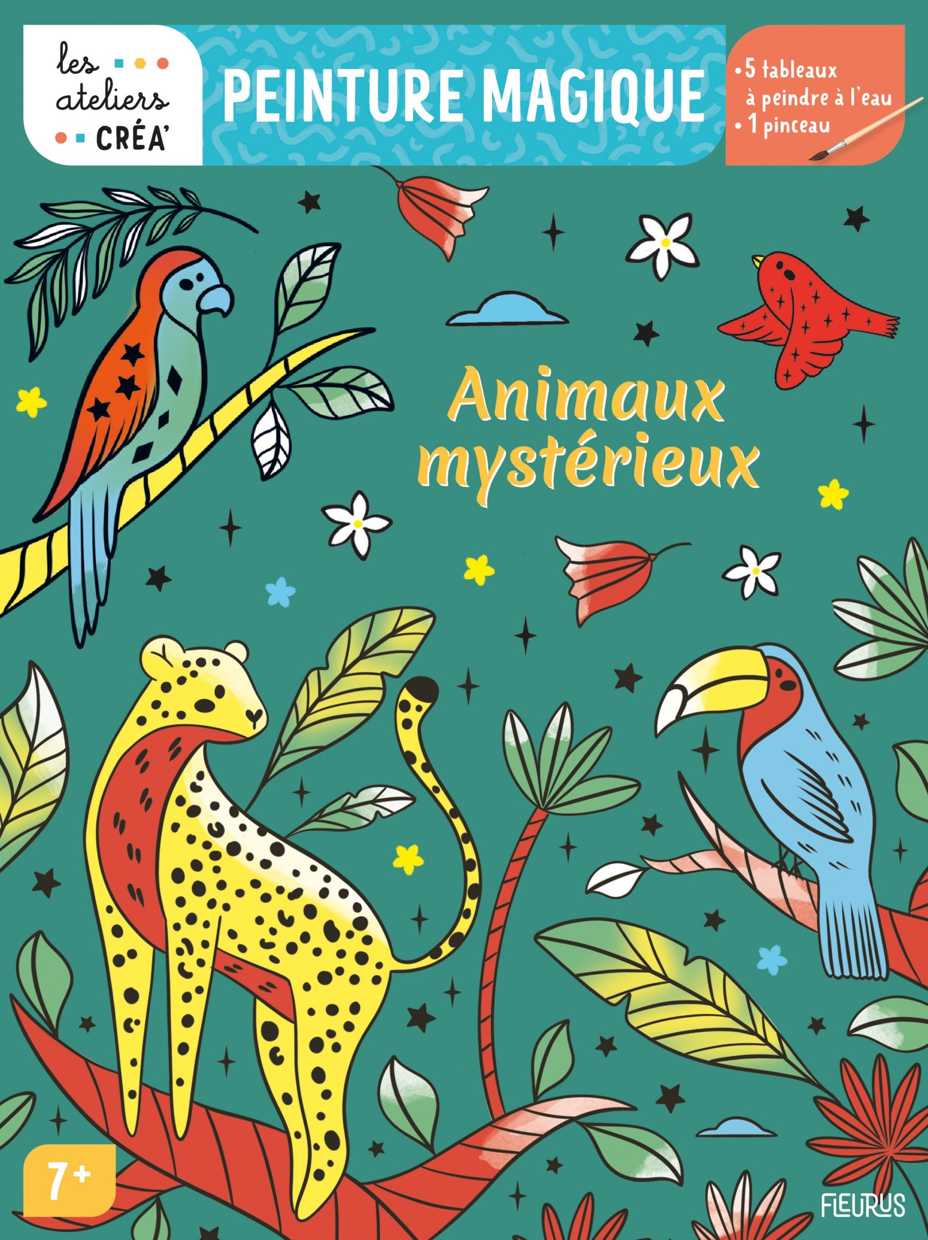 Peinture magique - Animaux mystérieux