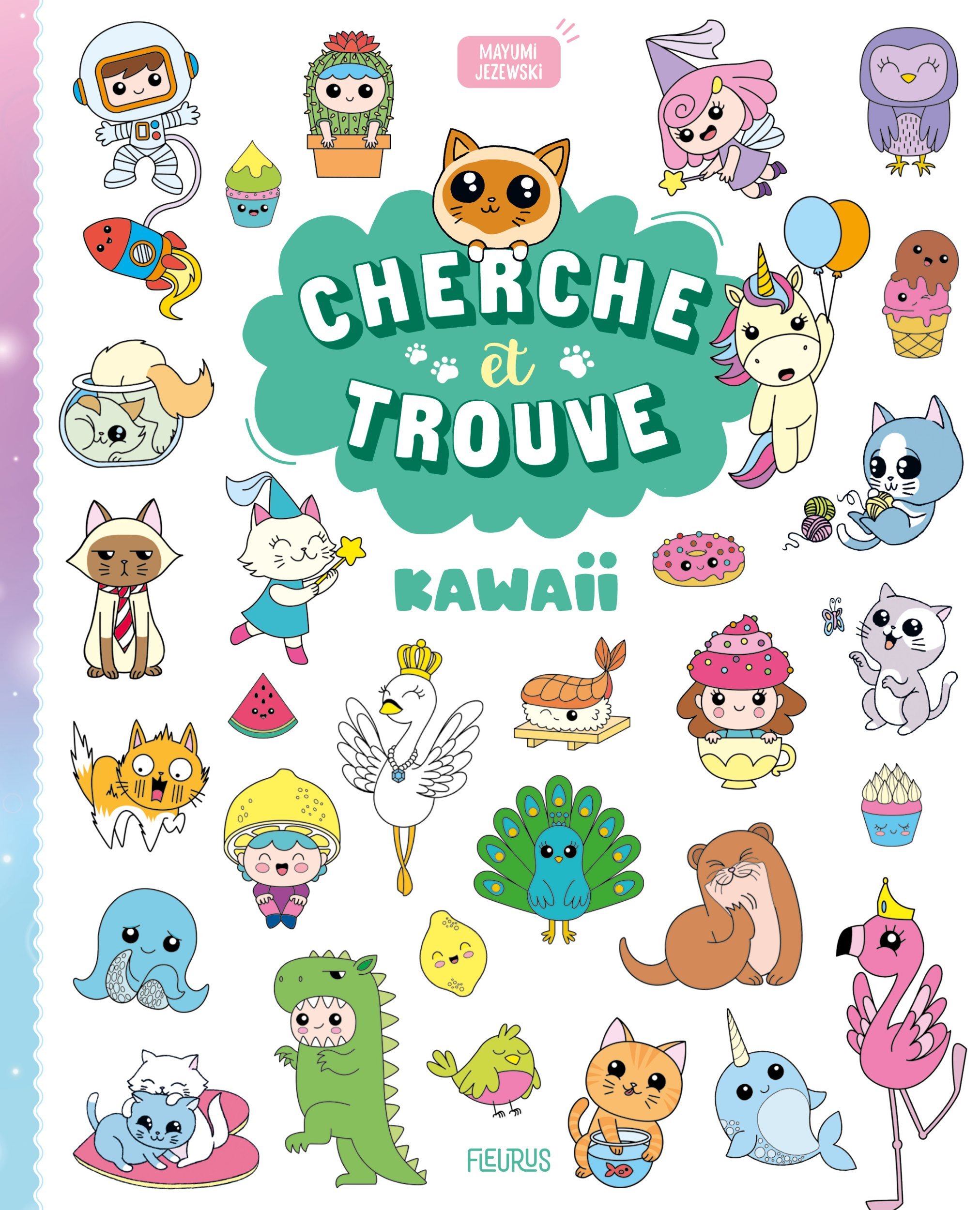 Cherche et trouve kawaïi   Animaux mignons