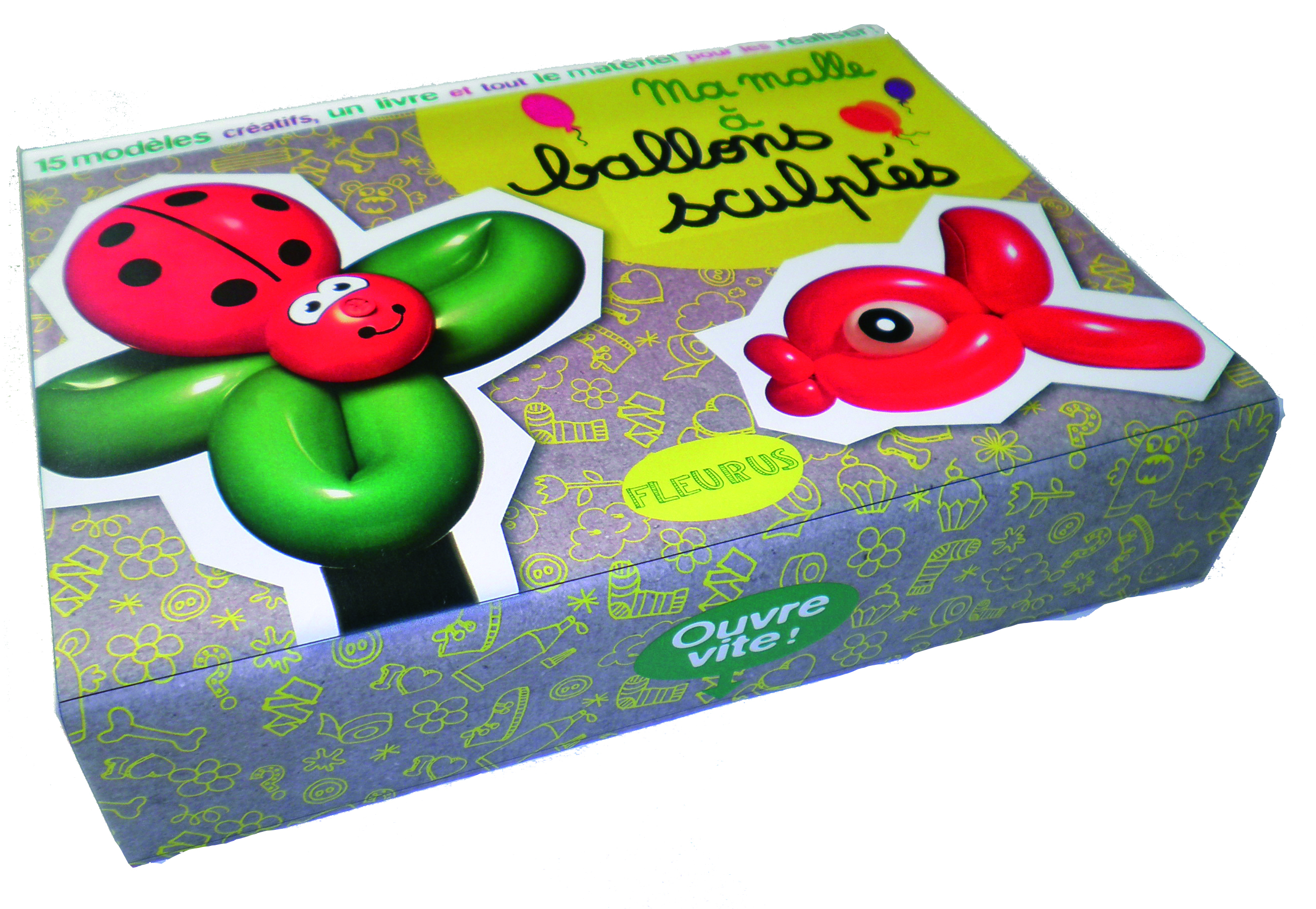 MA MALLE A BALLONS SCULTES