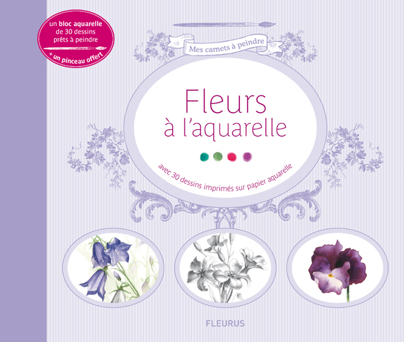 FLEURS A L'AQUARELLE
