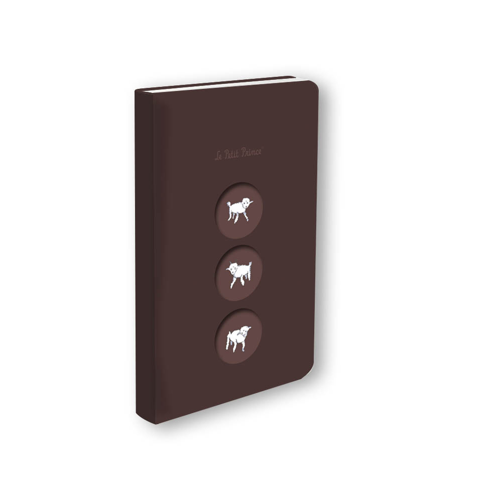 "CARNET EDITION SPECIALE ""70 ANS"" - 3 (MARRON AVEC TROIS DECOUPES)"