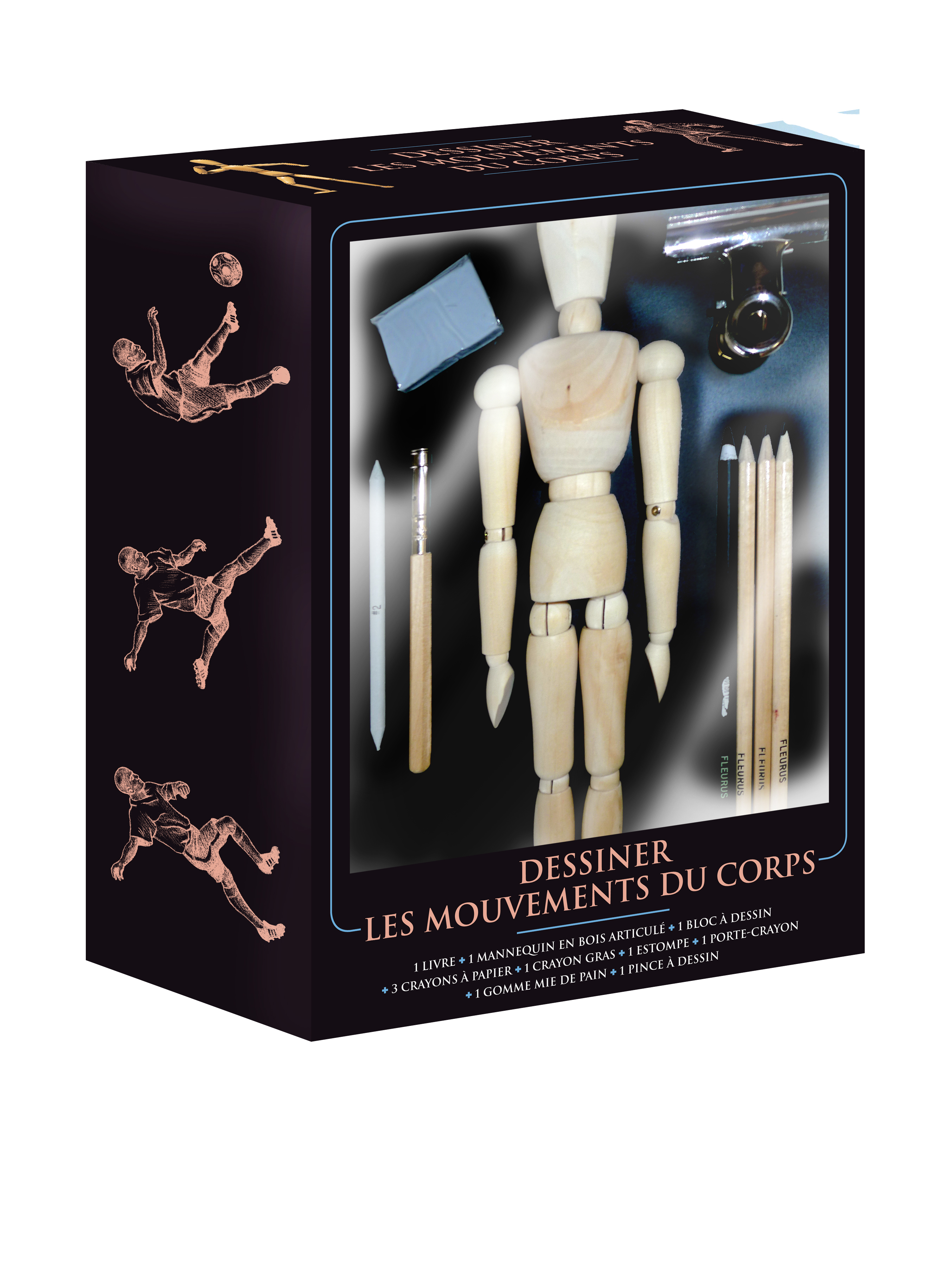 COFFRET DESSINER LES MOUVEMENTS DU CORPS