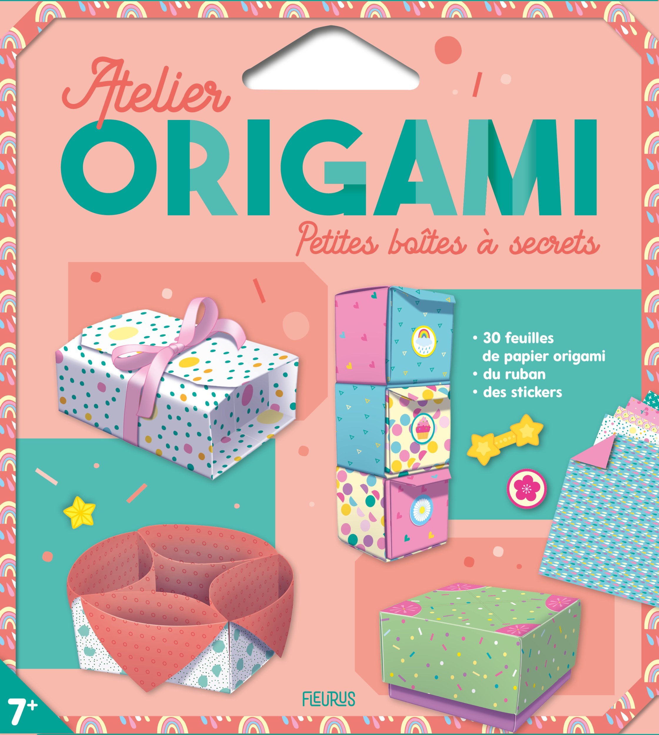 Atelier origami. Petites boîtes à secrets