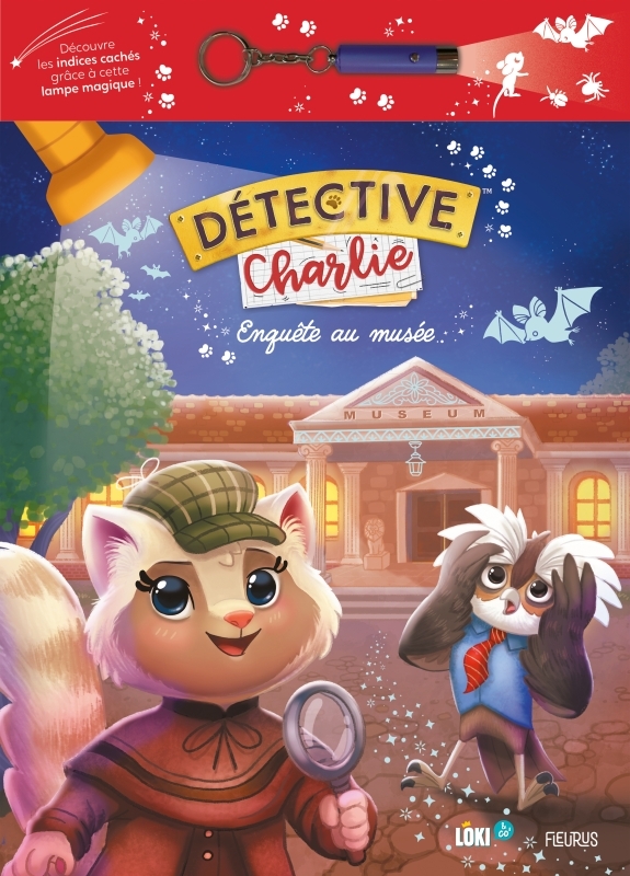 Détective Charlie - Enquête au musée (lampe magique)