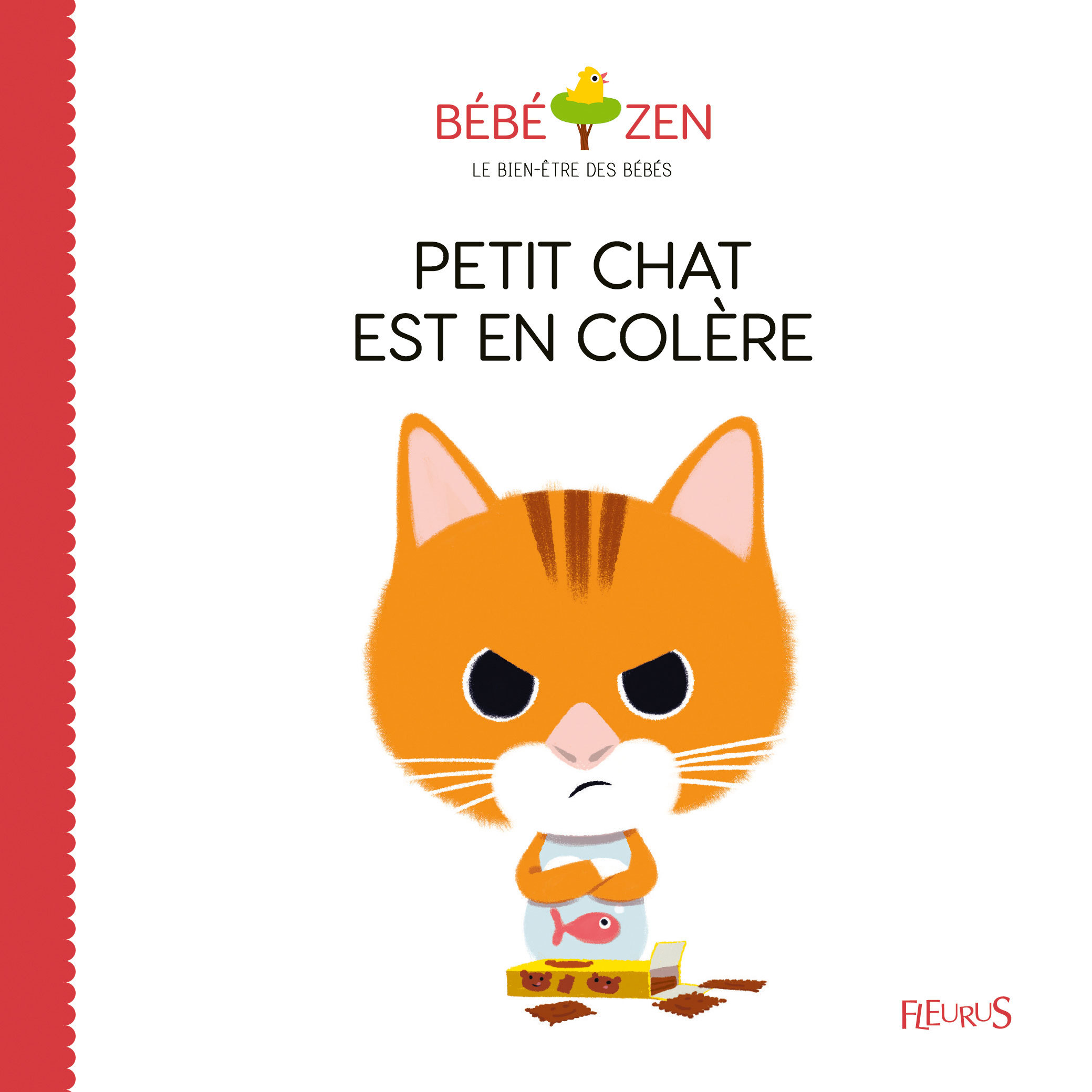 Petit chat est en colère