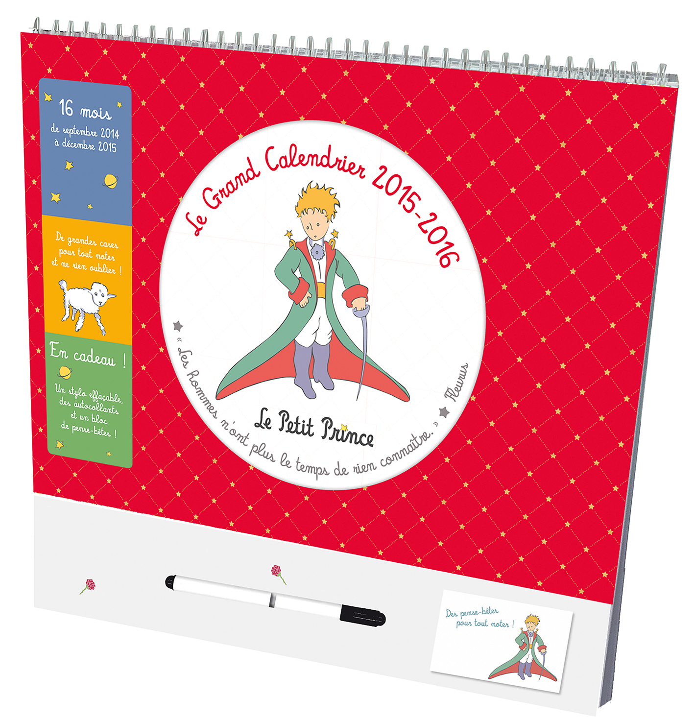 GRAND CALENDRIER 2015/2016 LE PETIT PRINCE