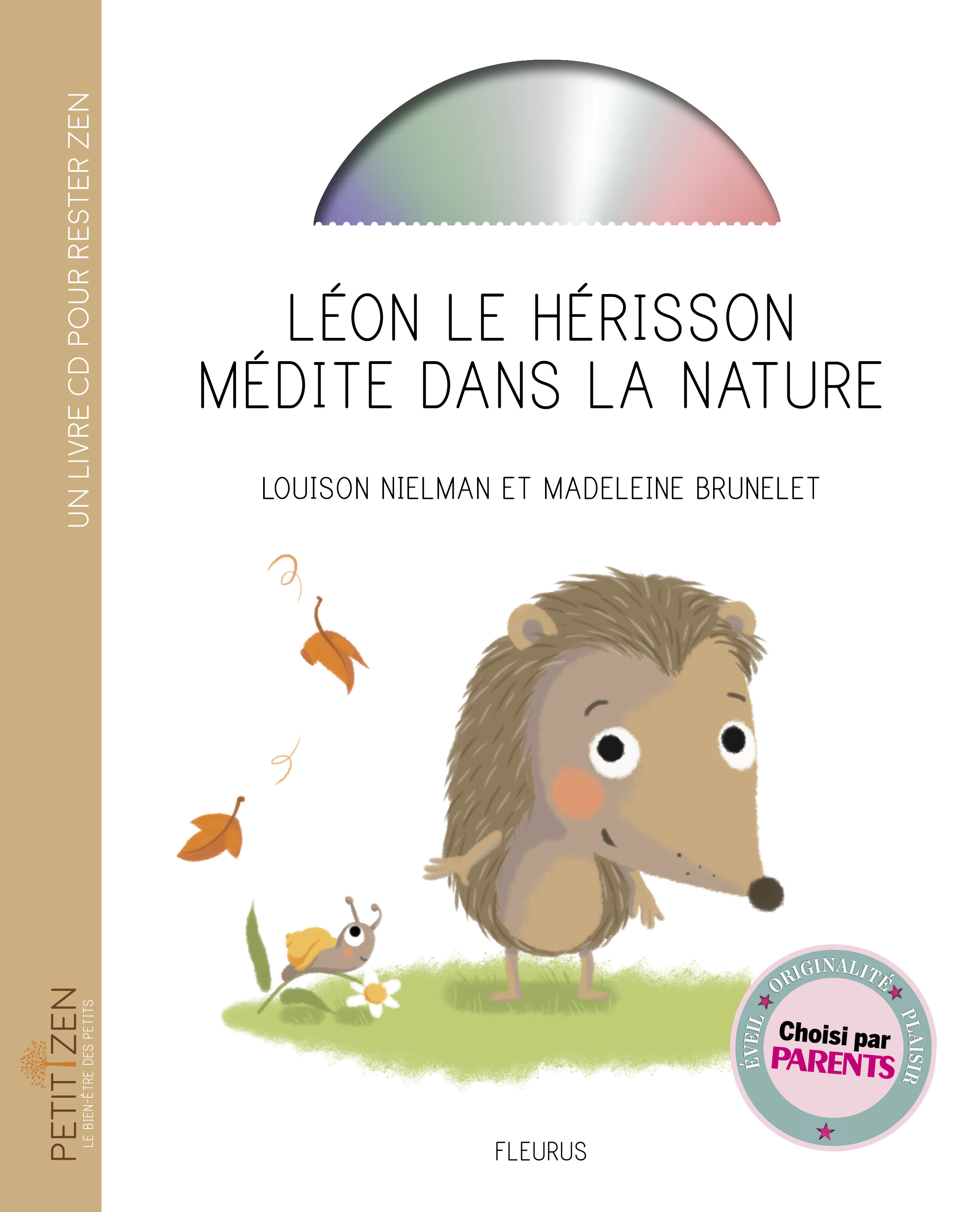 Léon le hérisson médite dans la nature (livre-CD)