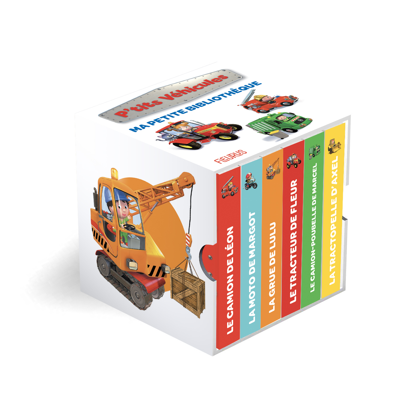 Ma petite bibliothèque P'tits véhicules