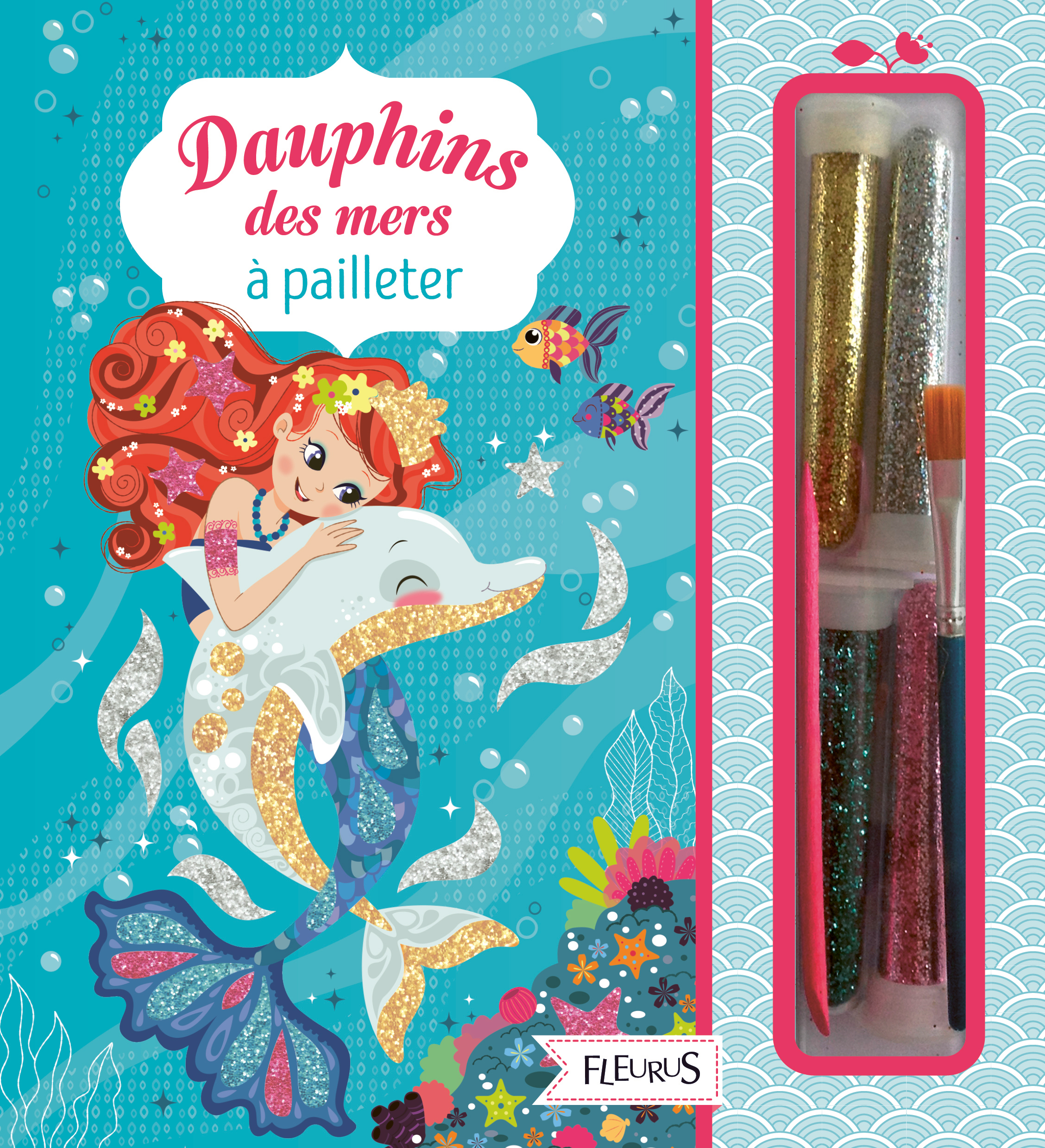 Dauphins des mers à pailleter !