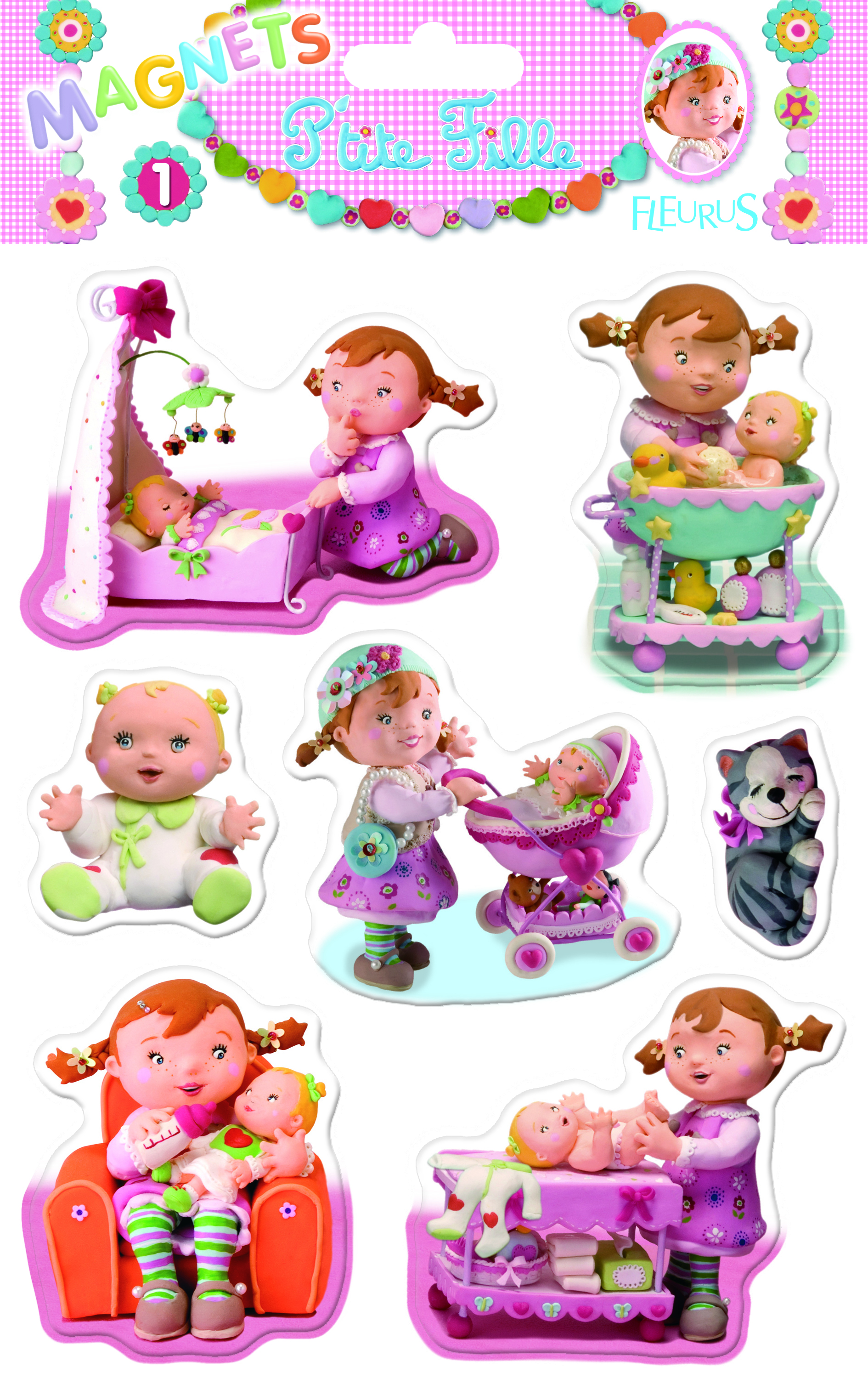 MAGNET P'TITE FILLE T1