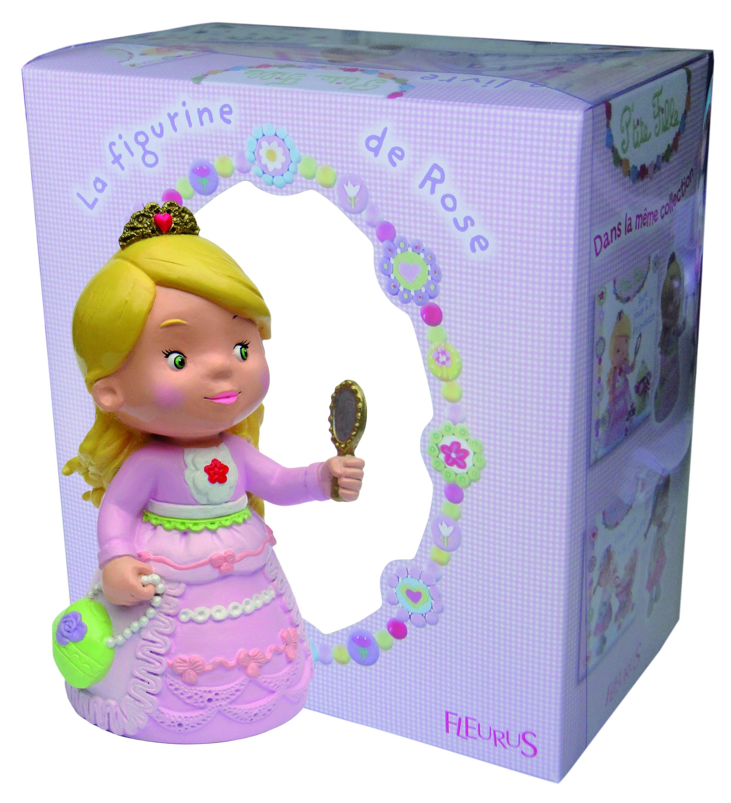 ROSE JOUE A LA PRINCESSE +FIGURINE