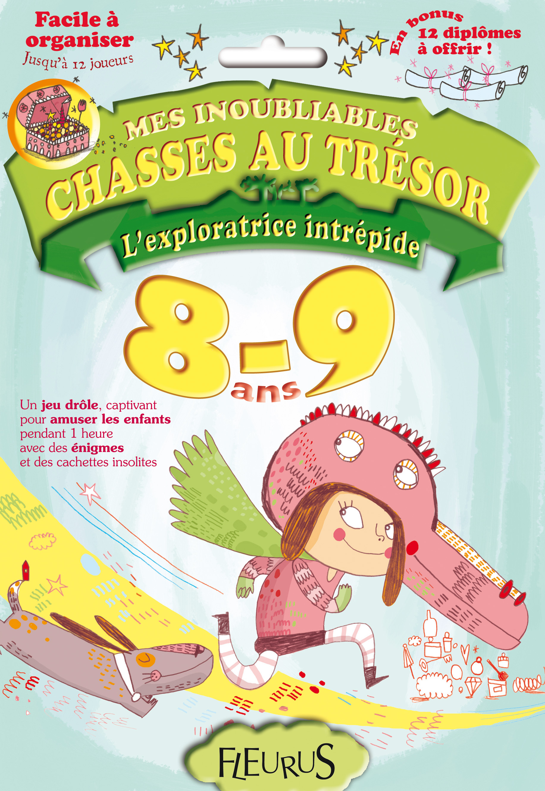 Chasses au trésor - L'exploratrice intrépide 8/9 ans