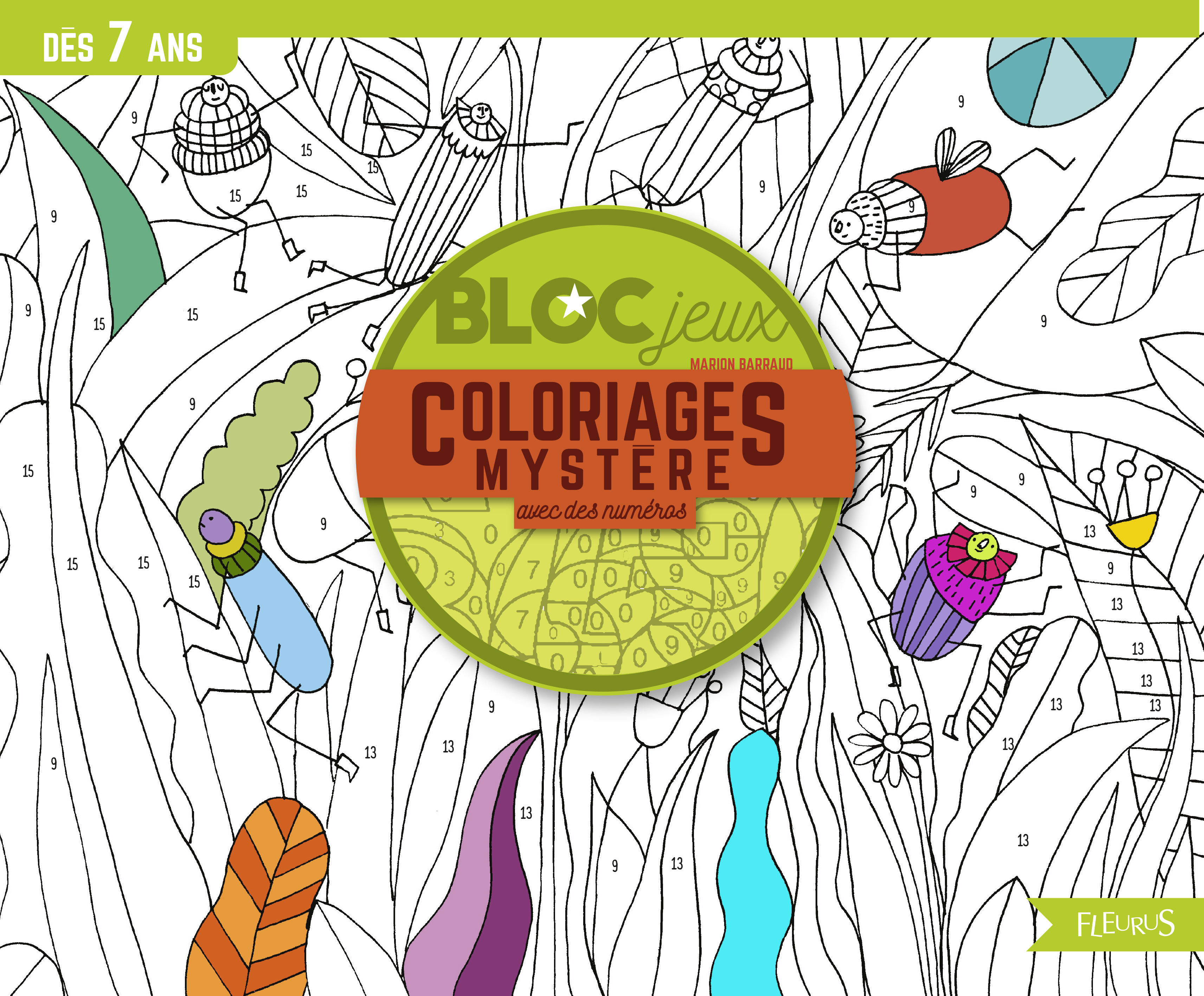 COLORIAGES AVEC DES NUMEROS