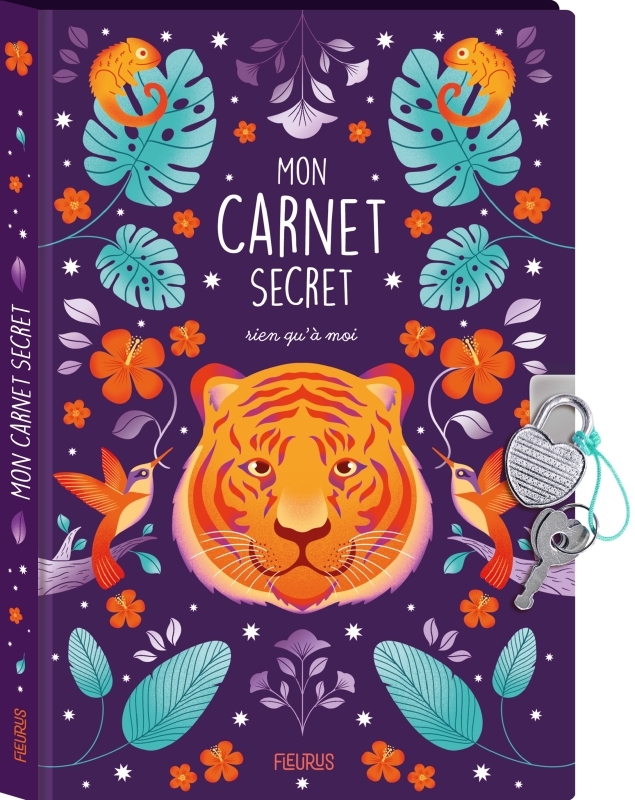 Mon carnet secret rien qu'à moi - Tigre