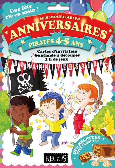 Anniversaire Pirates 4-5 Ans