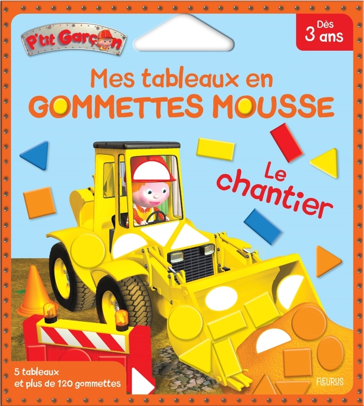 Mes tableaux en gommettes mousse - Le chantier