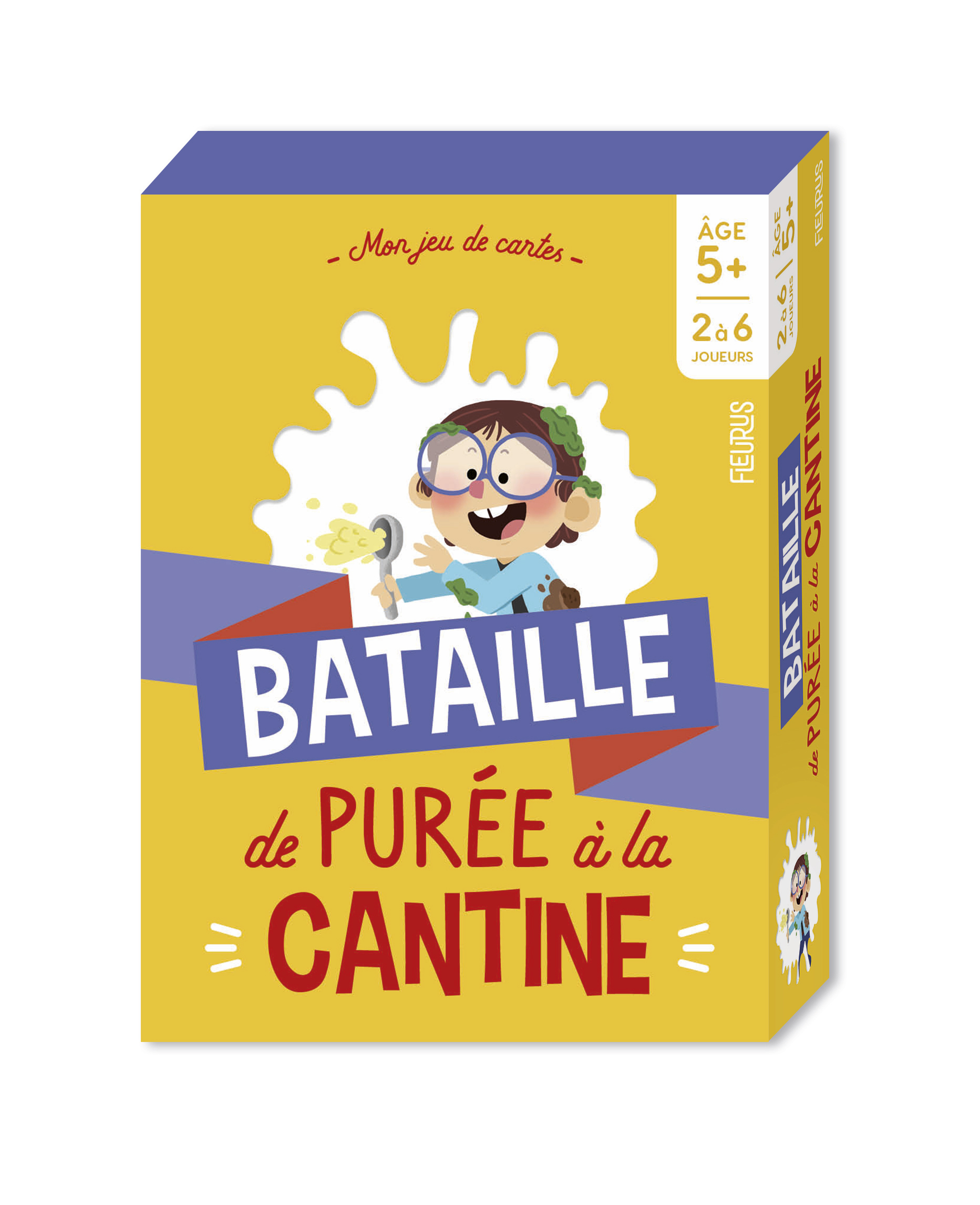 Bataille de purée à la cantine ! - 5 ans et +