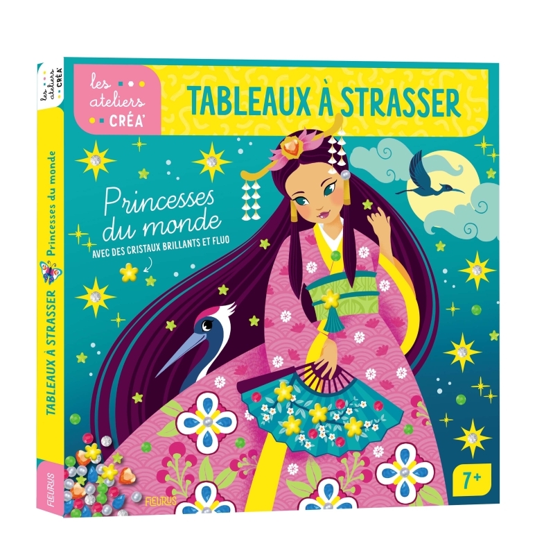 Tableaux à strasser - Princesses du monde