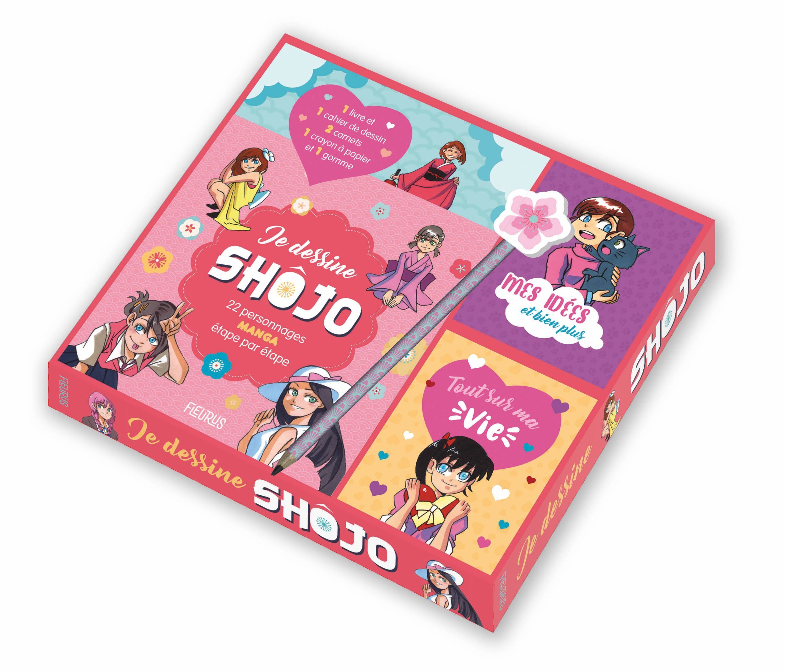 Coffret Je dessine shôjo