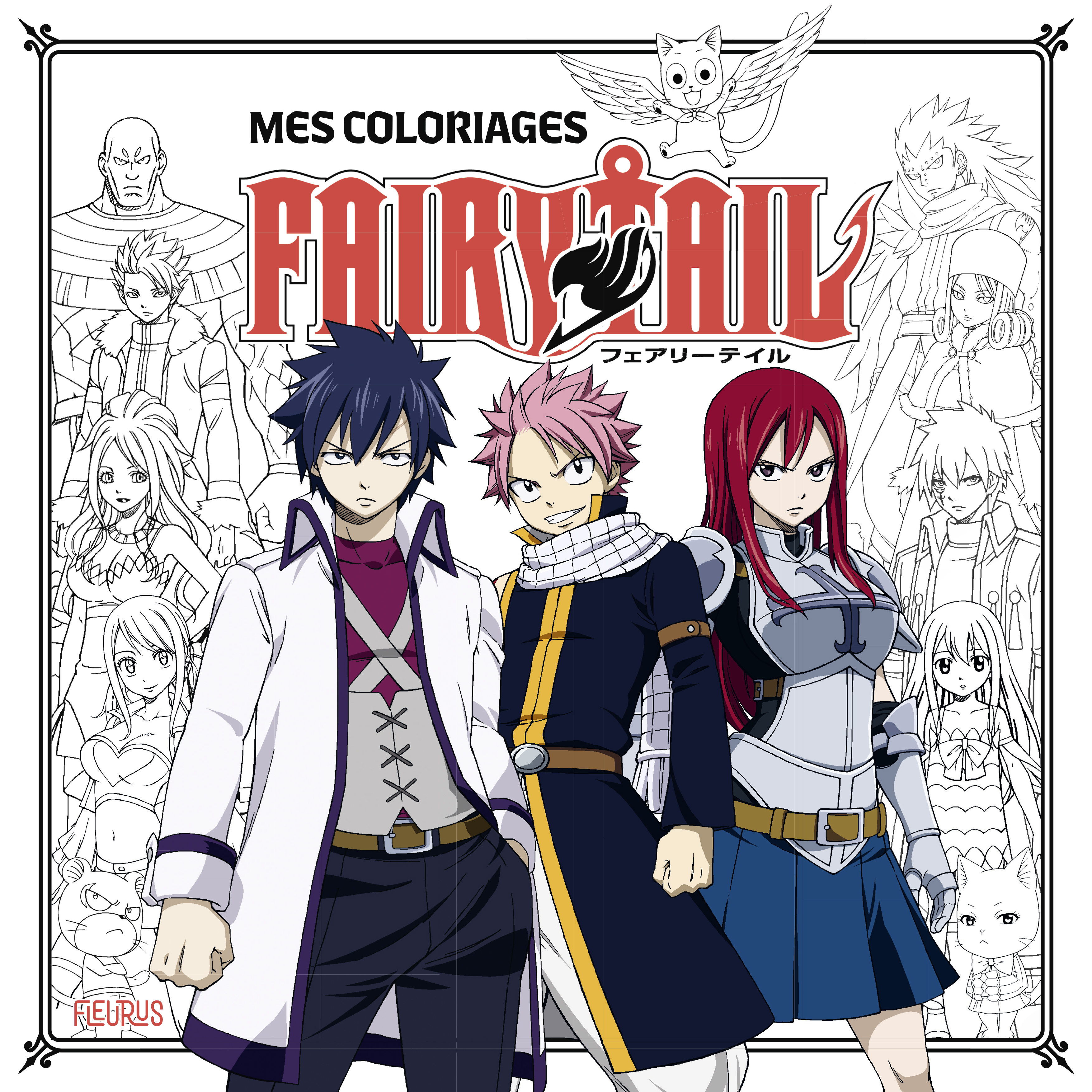 Mes coloriages - Fairy Tail
