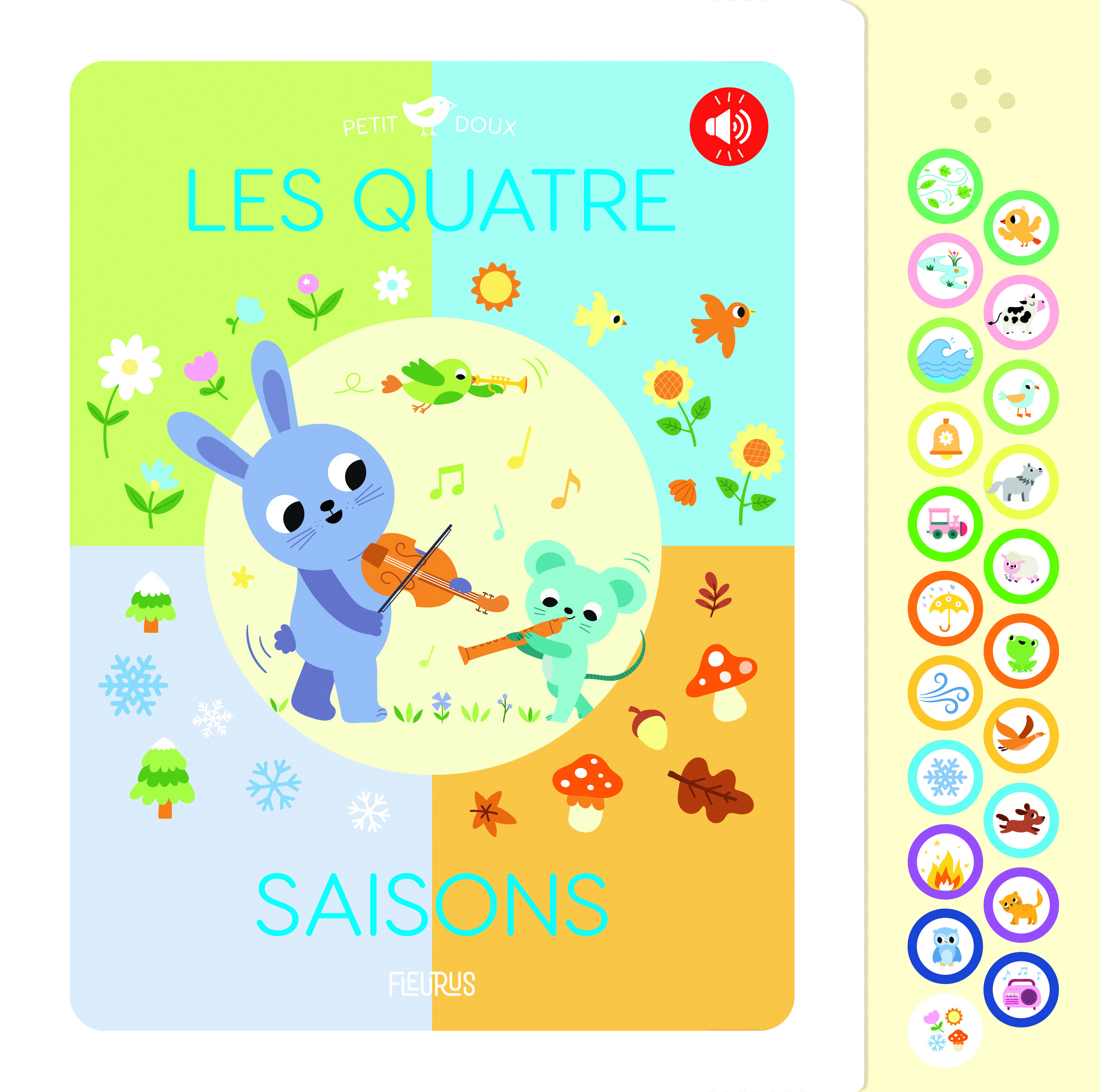 Les Quatre Saisons - Livre sonore