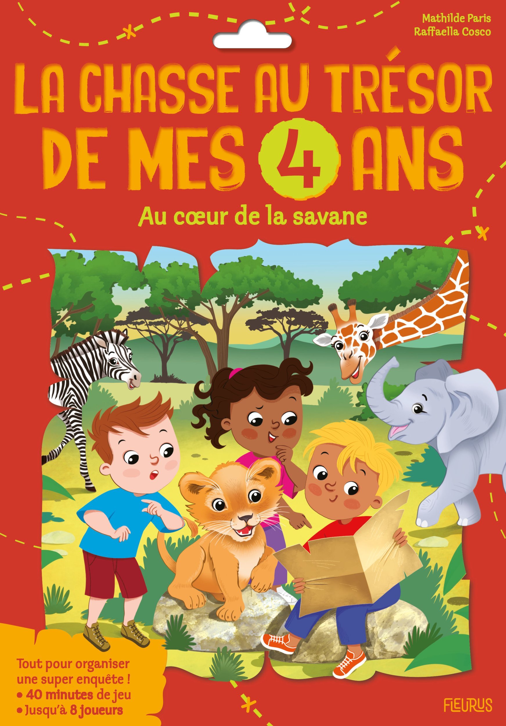 La super chasse au trésor de mes 4 ans - Au coeur de la savane