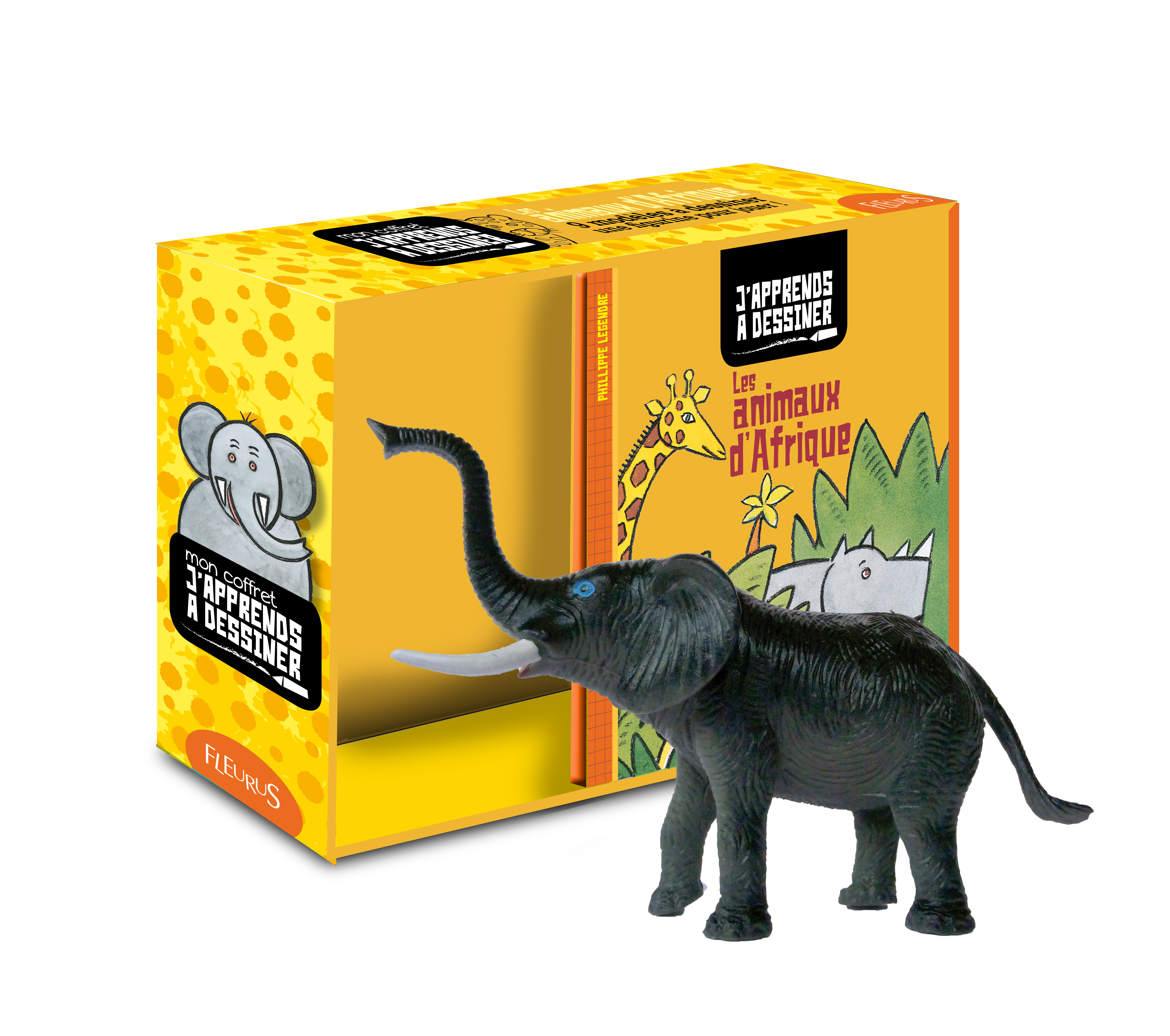 ANIMAUX D'AFRIQUE J'APPRENDS A DESSINER