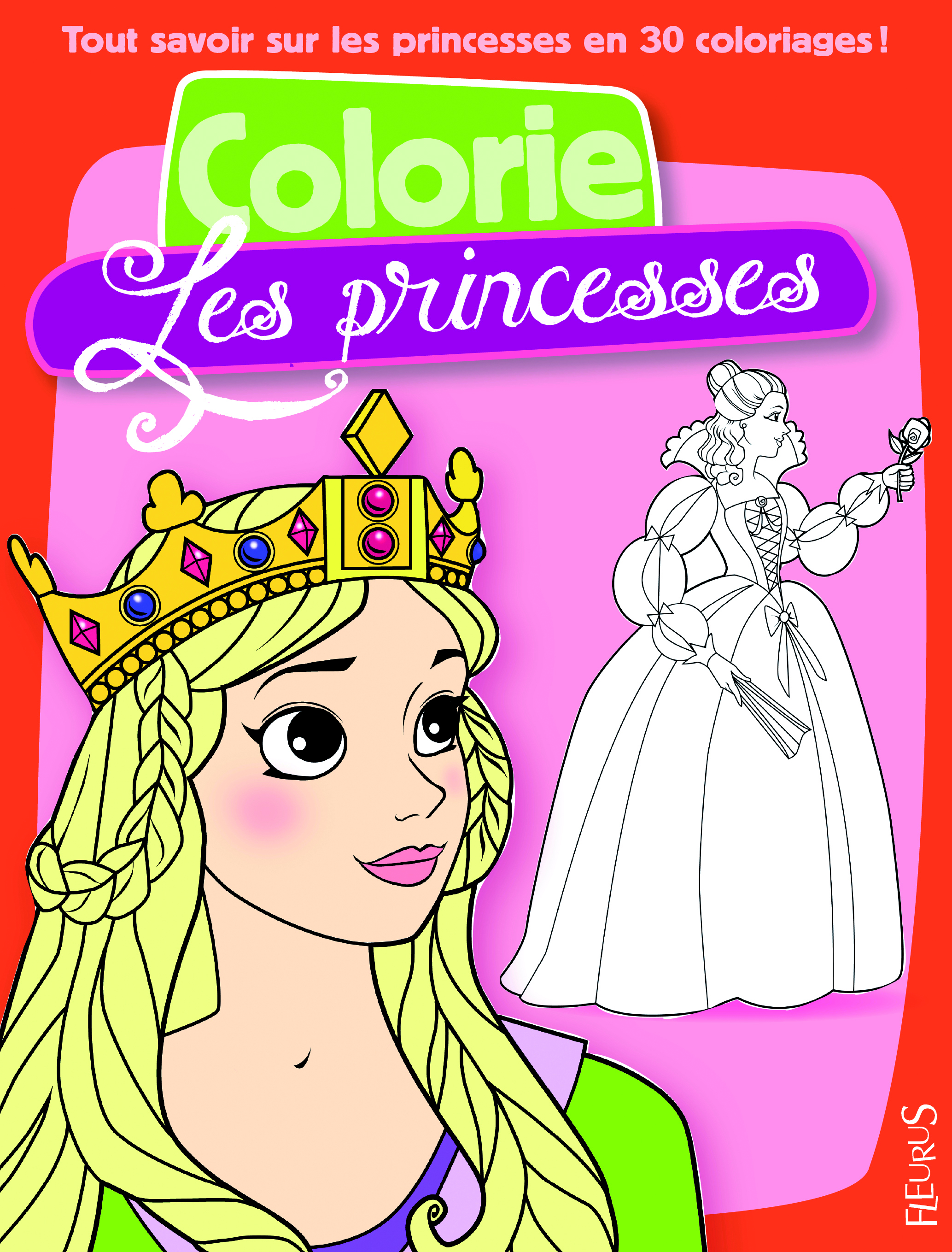 Colorie les princesses