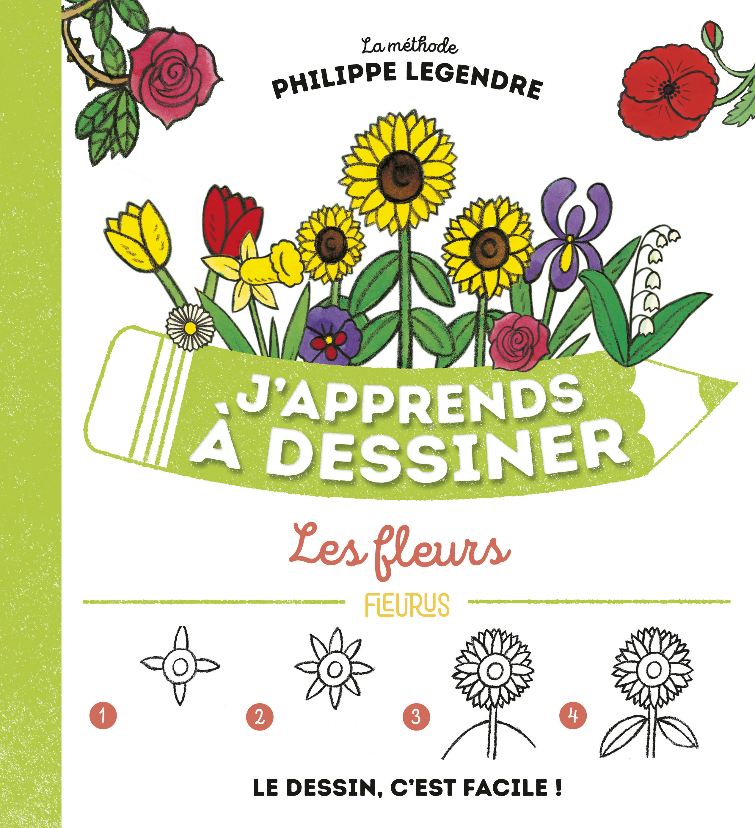 J'apprends à dessiner les fleurs
