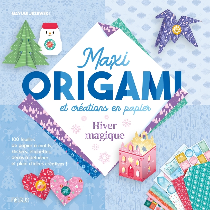Maxi origami et créations en papier - Hiver magique