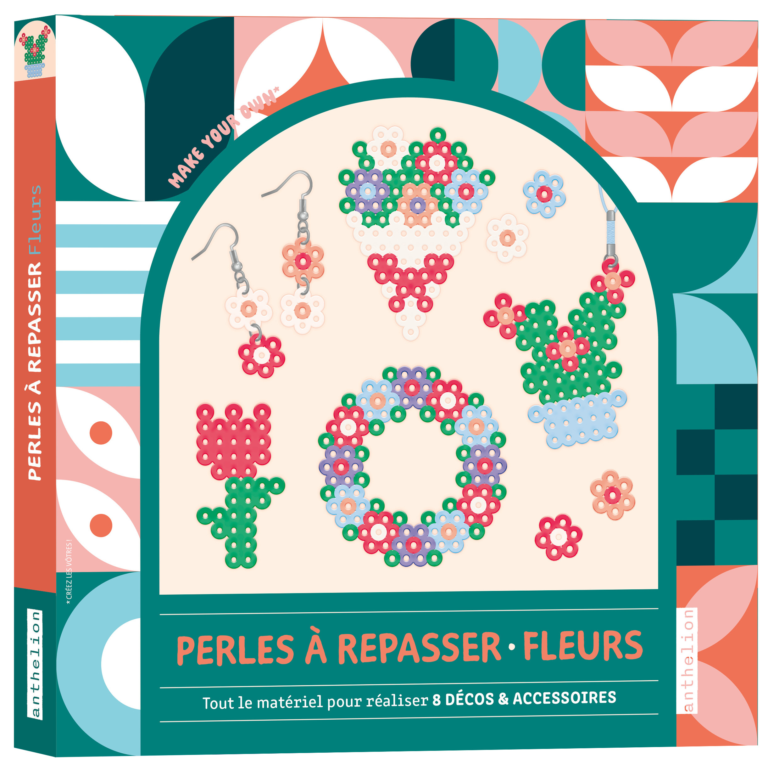 Perles à repasser - Fleurs
