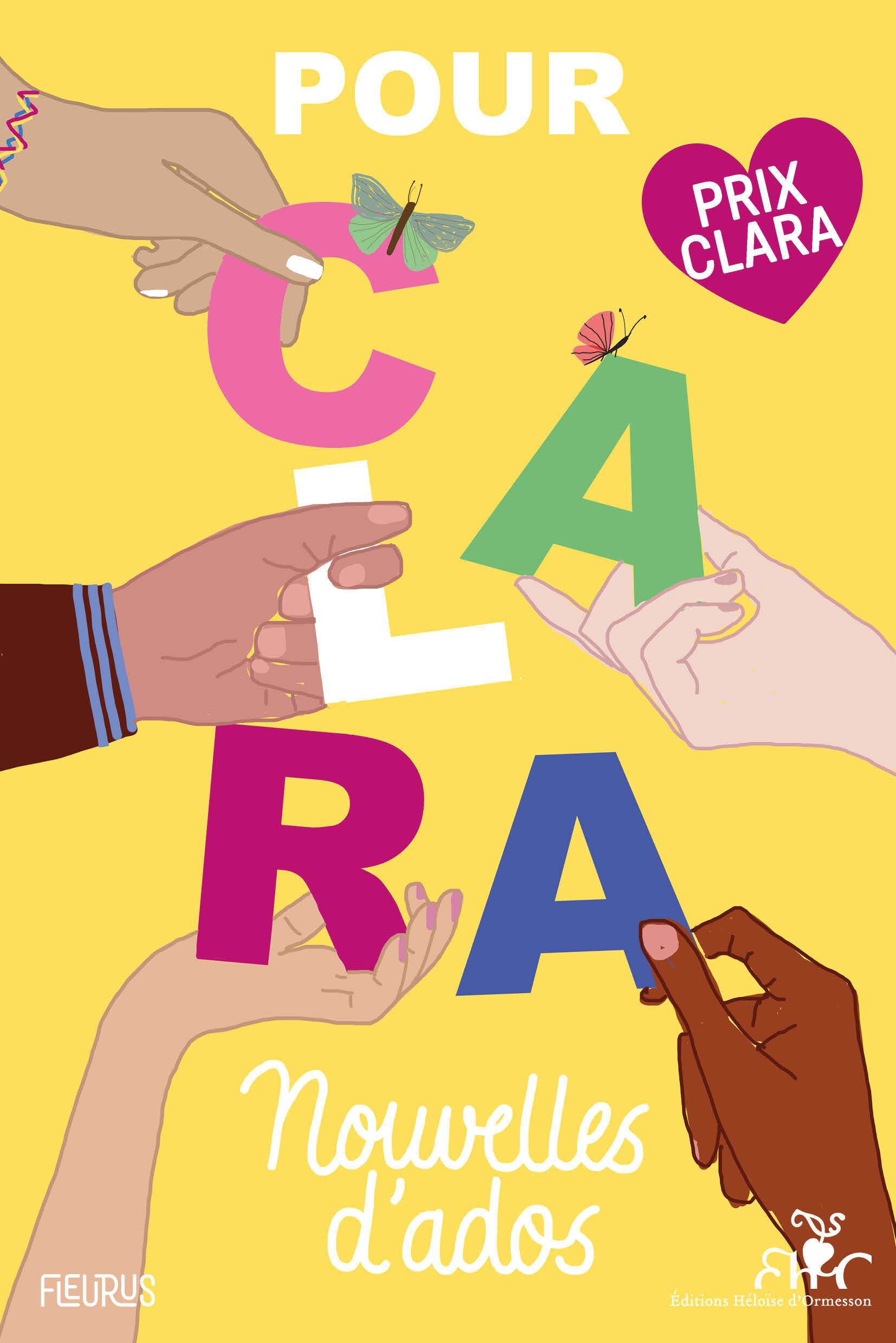 Pour Clara. Nouvelles d'ados. Prix Clara 2025