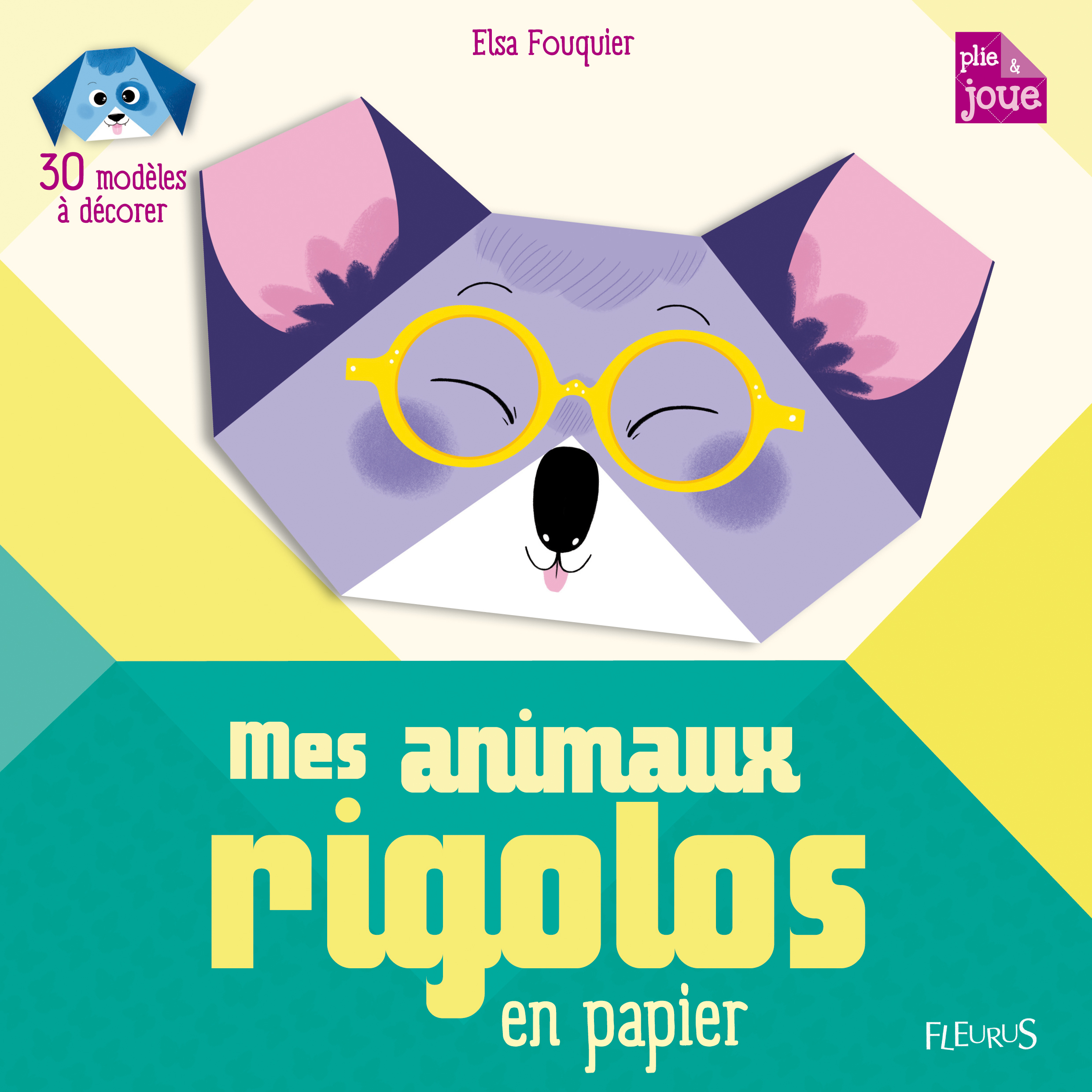 Mes animaux rigolos en papier