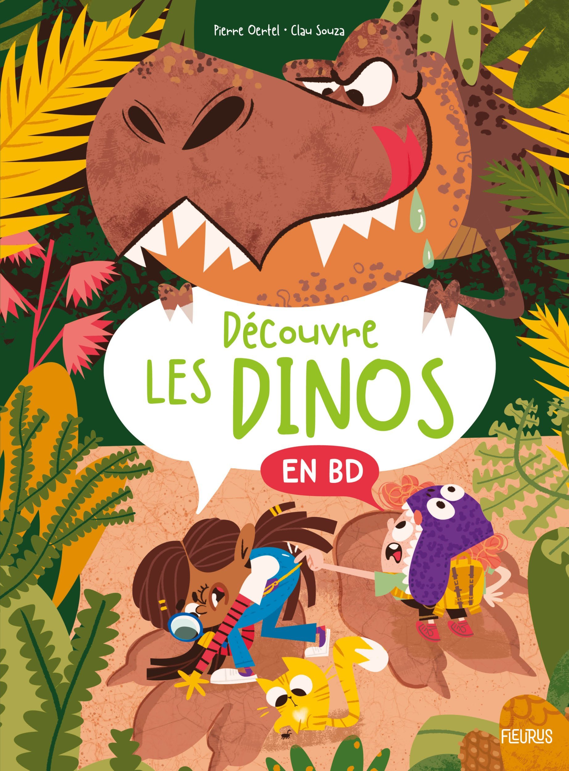 Découvre les dinosaures en BD