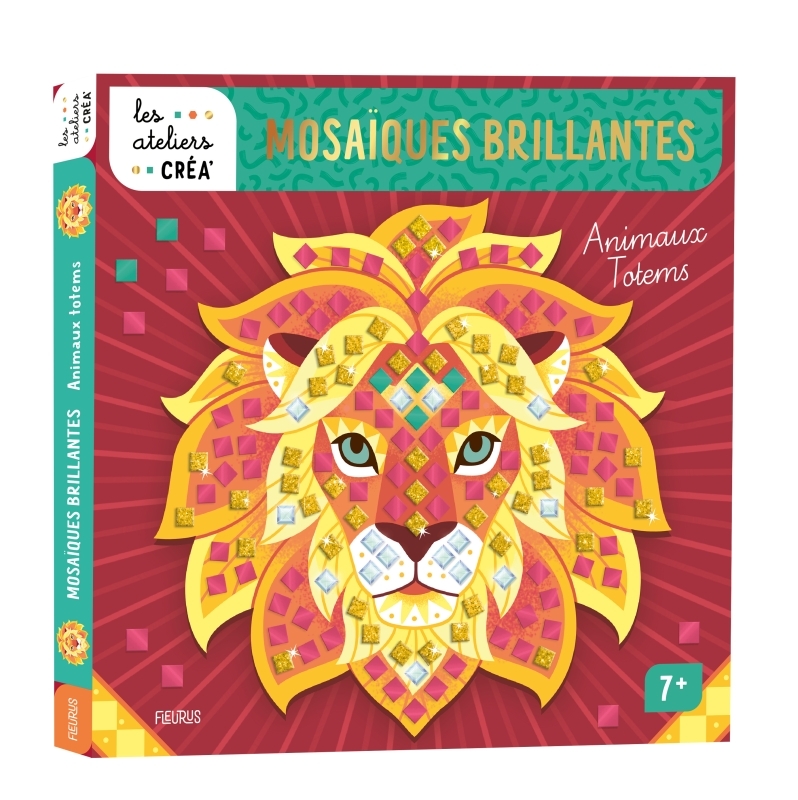 Mosaïques brillantes - Animaux totems