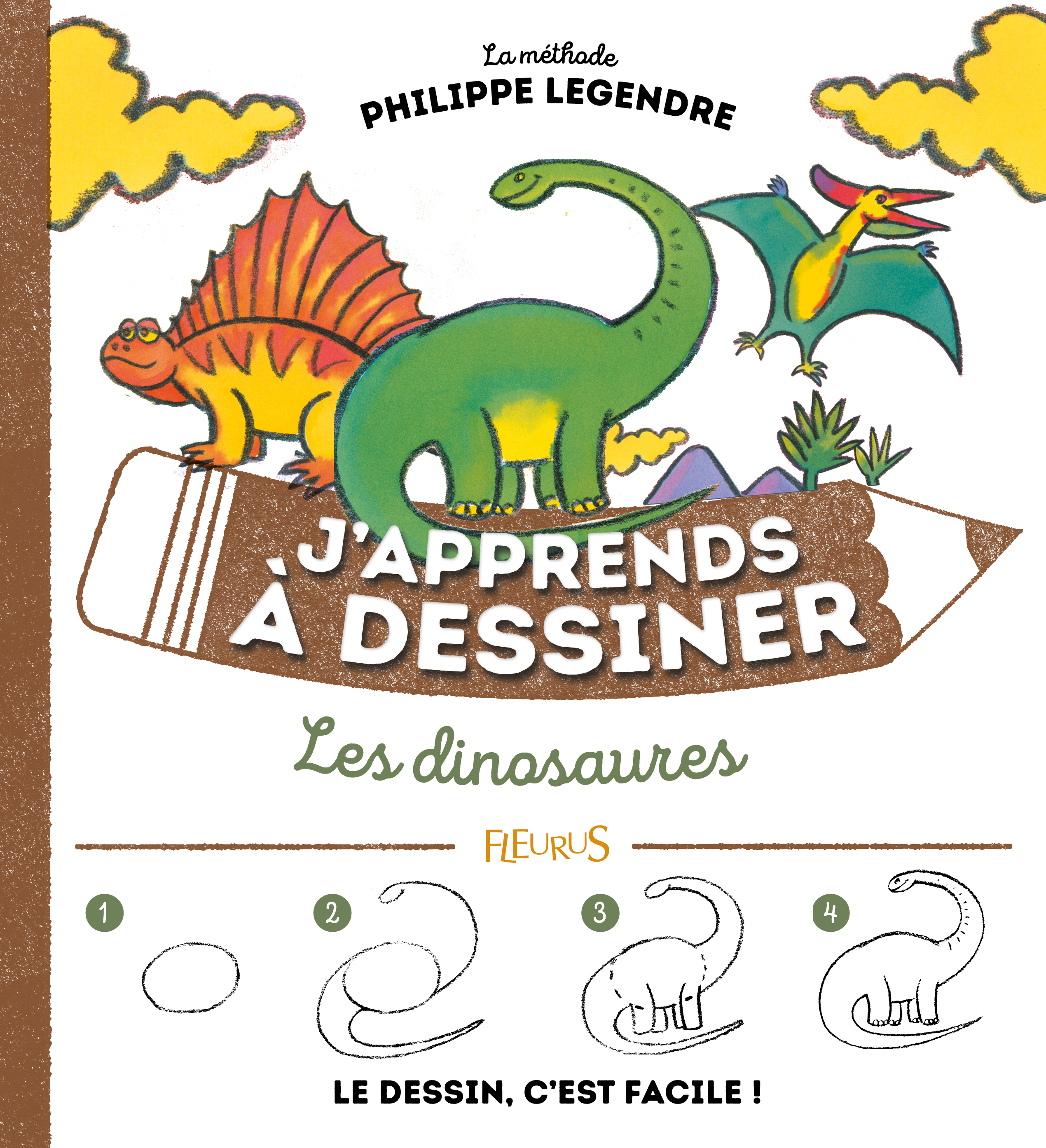 J'apprends à dessiner les dinosaures