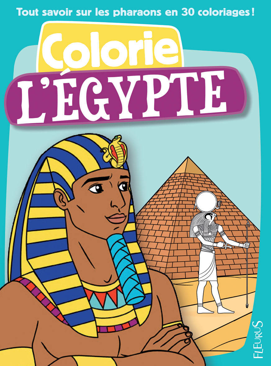Colorie l'Égypte