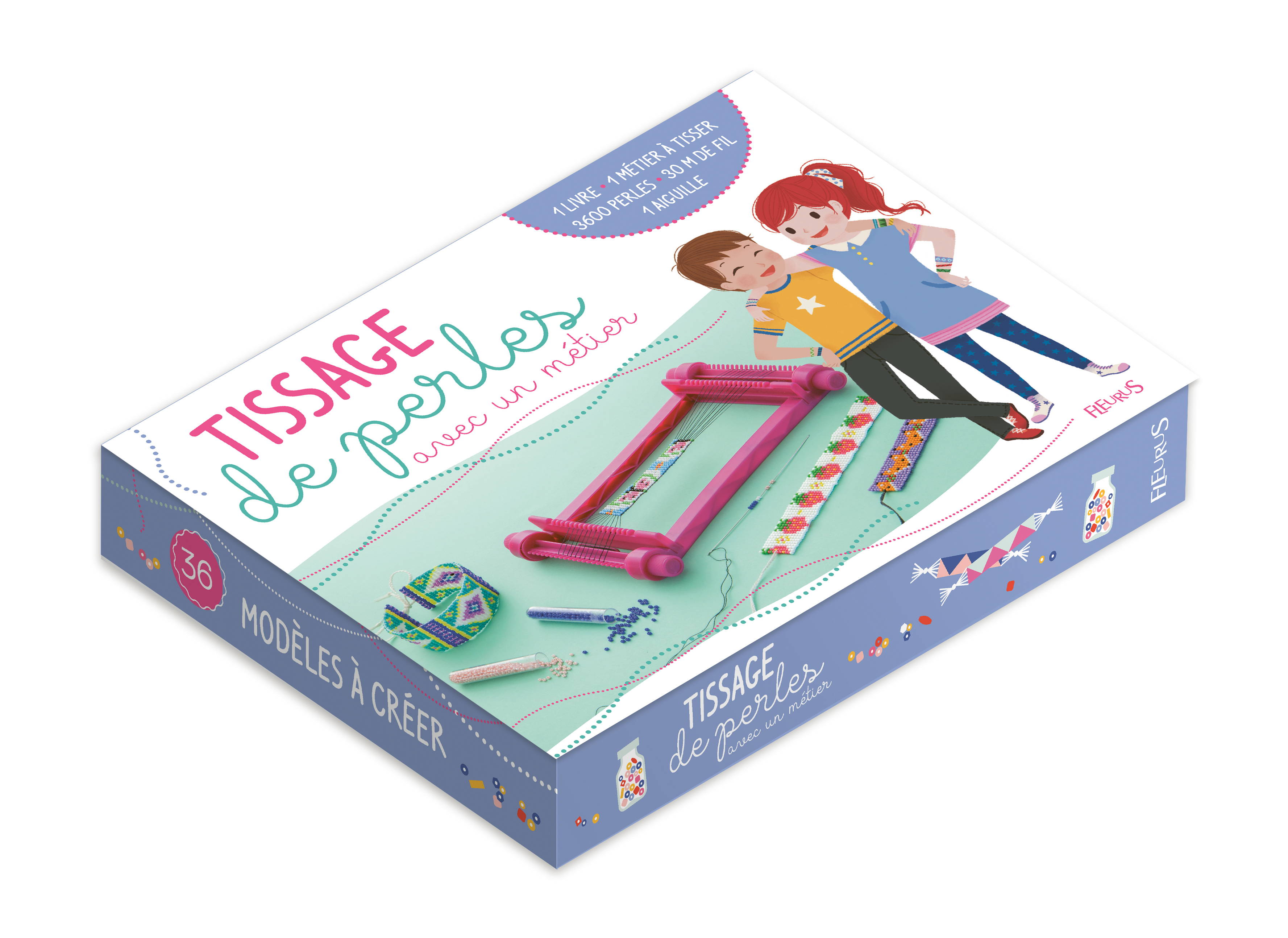 Tissage de perles avec métier (Coffret)