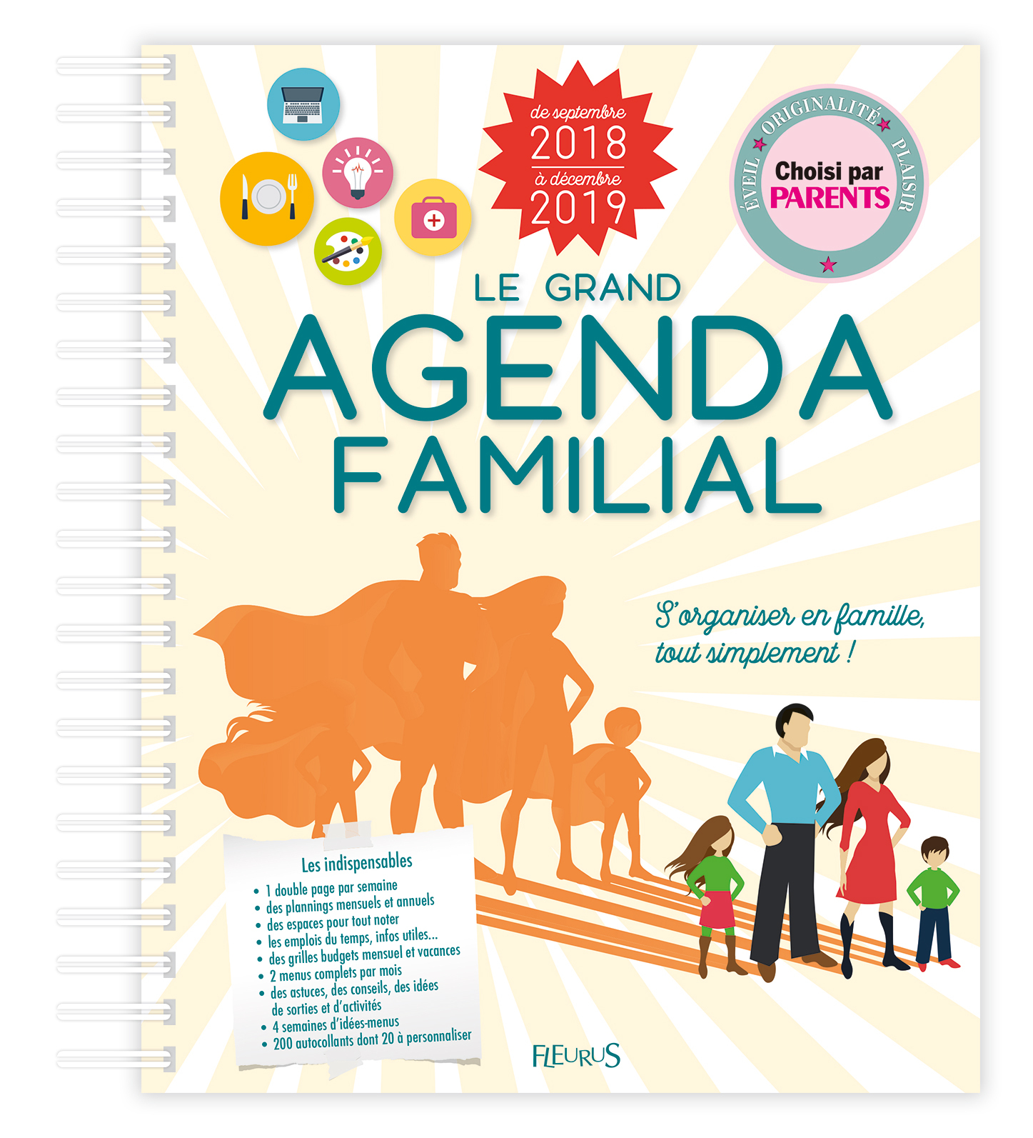 Le grand agenda familial 2018-2019