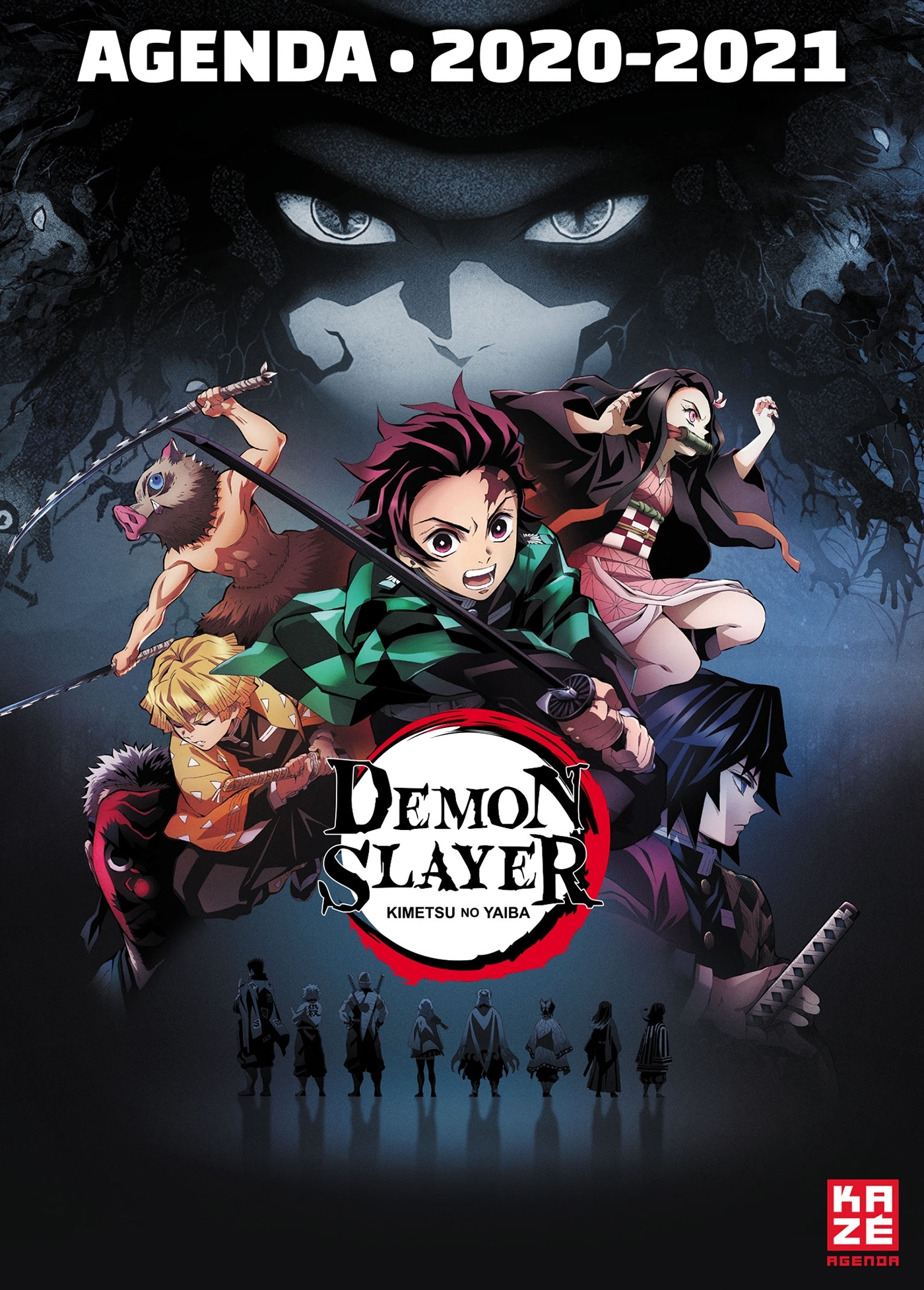 Agenda scolaire 2020/2021 Demon Slayer
