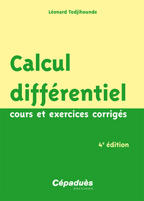 Calcul différentiel 4e éd
