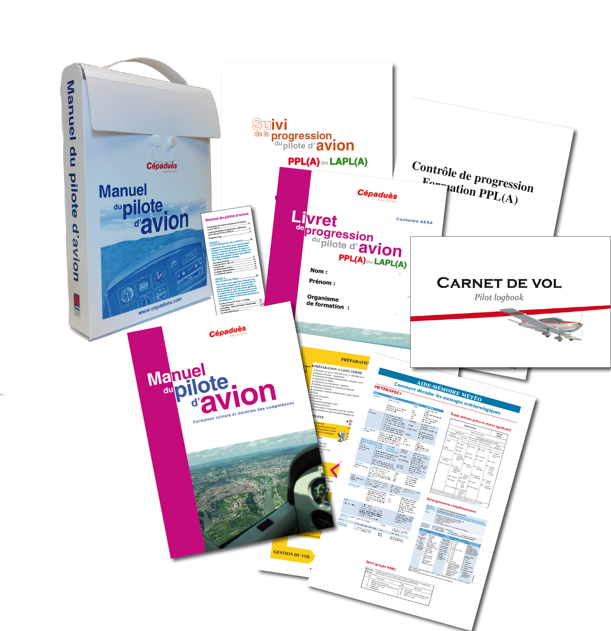 Manuel du pilote d'avion - conforme AESA - Licence de pilote privé d'avion (PPL) A - 17e éd. MALLETT