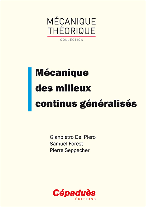 Mécanique des milieux continus généralisés