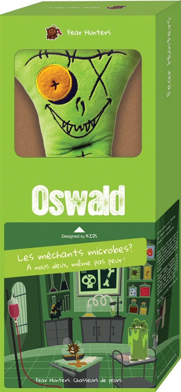 CHASSEURS DE PEURS- PELUCHE OSWALD